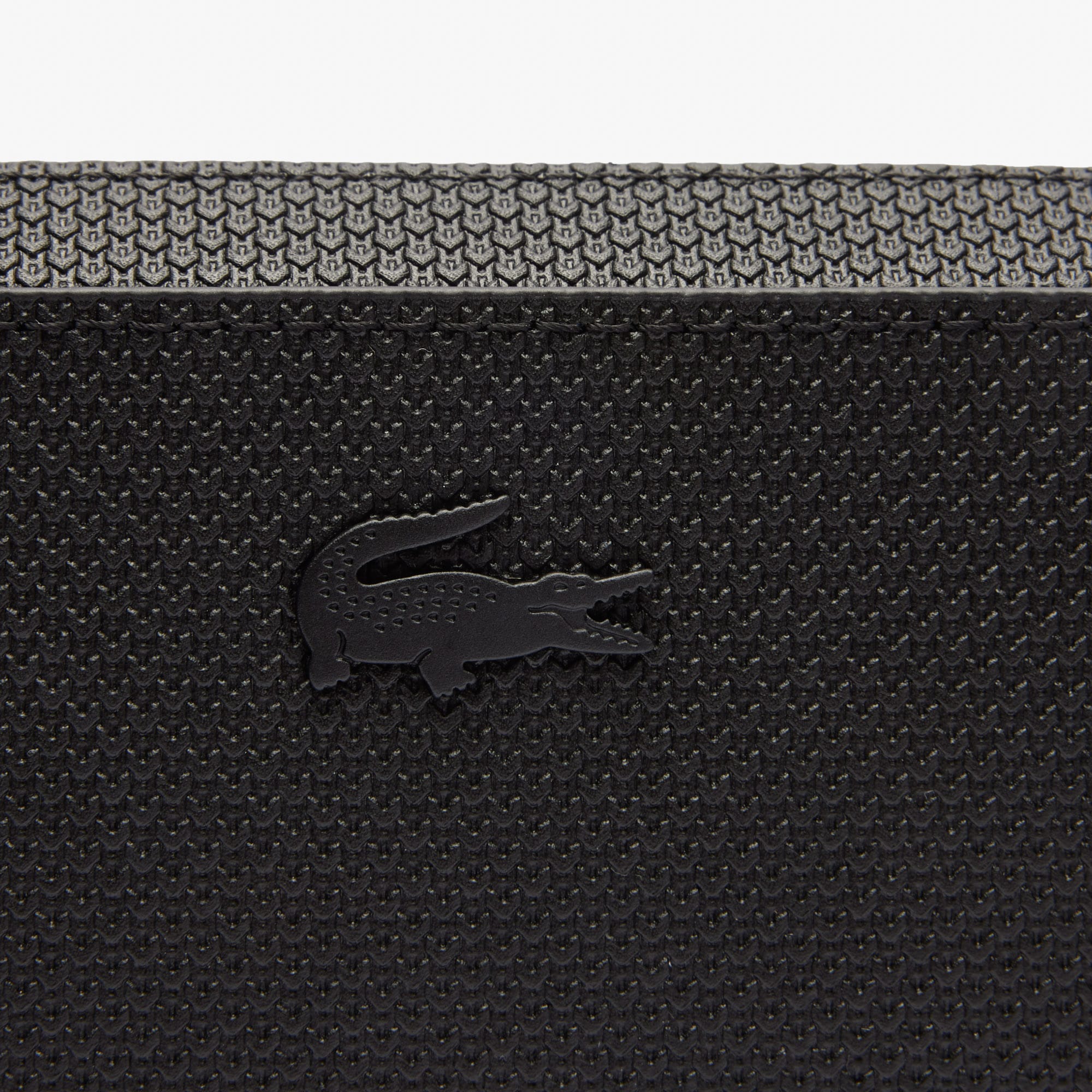 Chantaco Piqu&eacute; Leather Zipped Pouch image number 5