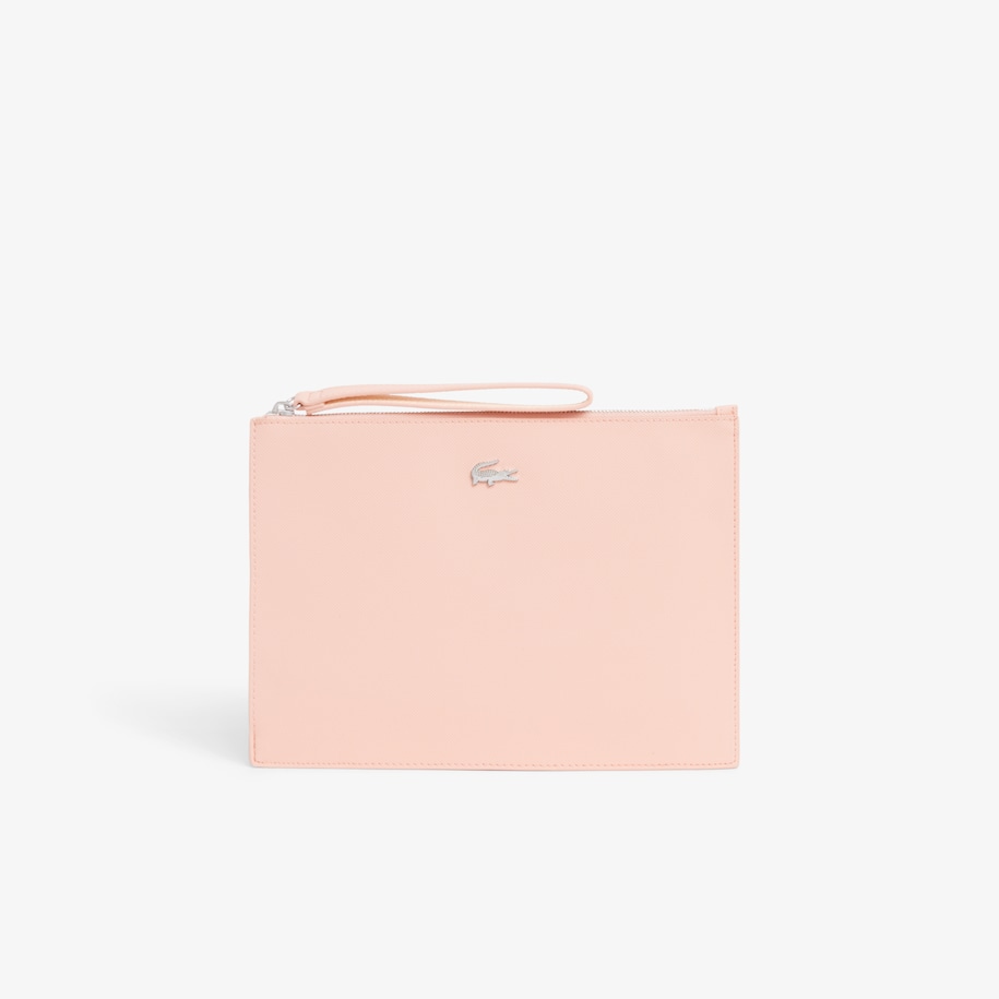 Anna Coated Piqu&eacute; Canvas Pouch image number 0