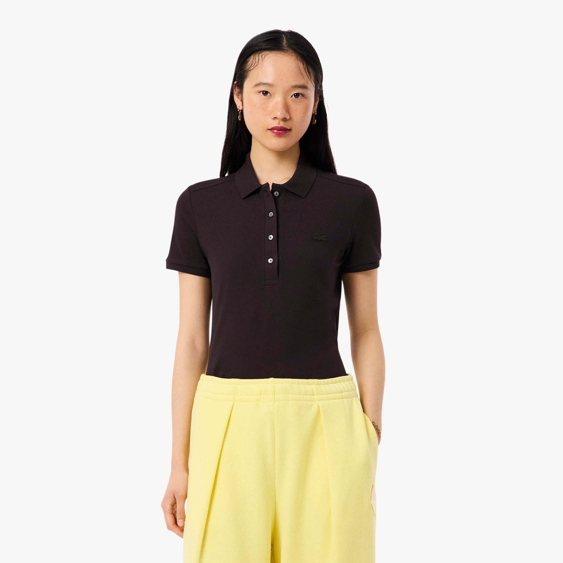 L.12.D Slim Fit Stretch Petit Piqu&eacute; Polo Shirt image number 0