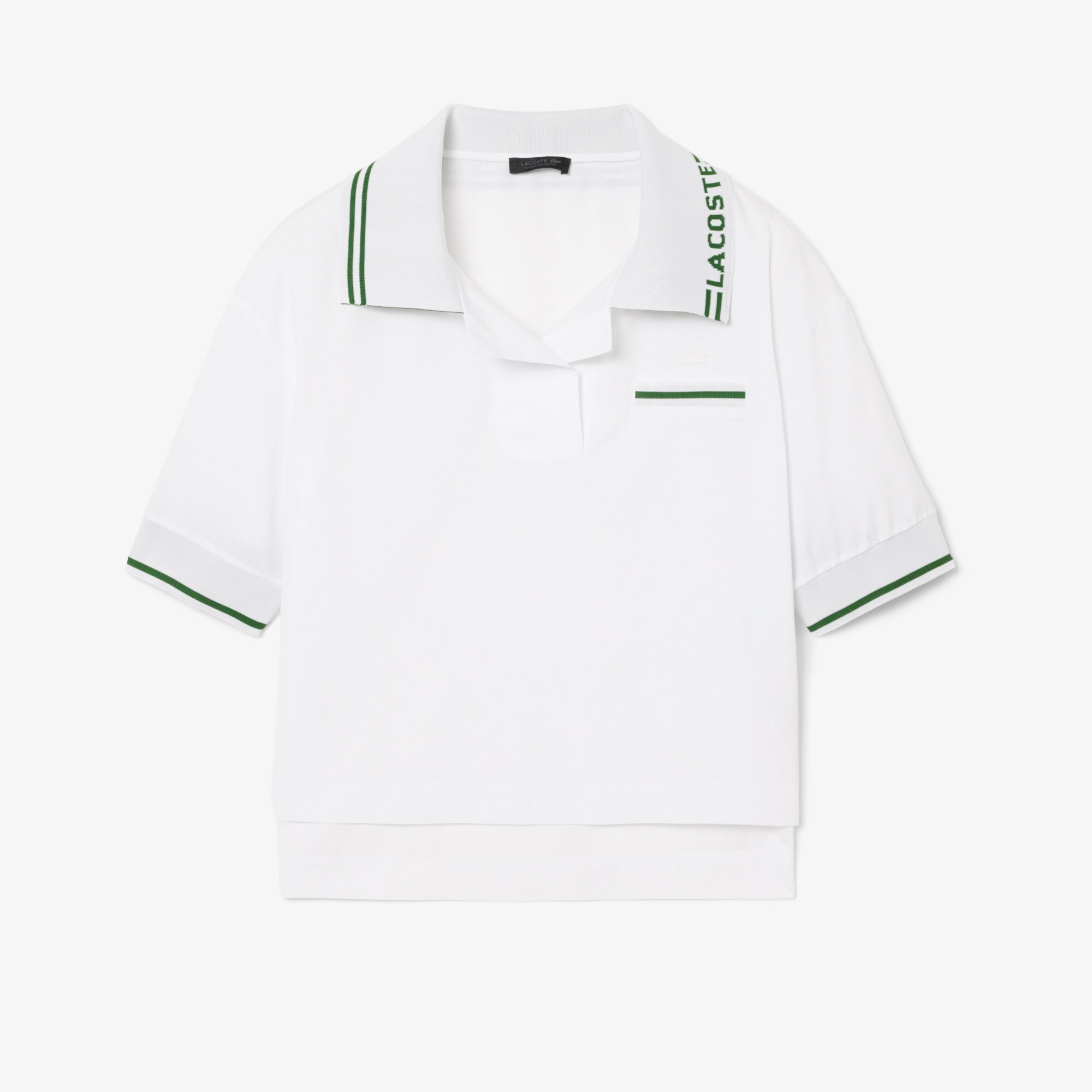 Kemeja Popover Kerah Logo Oversize Runway image number 3