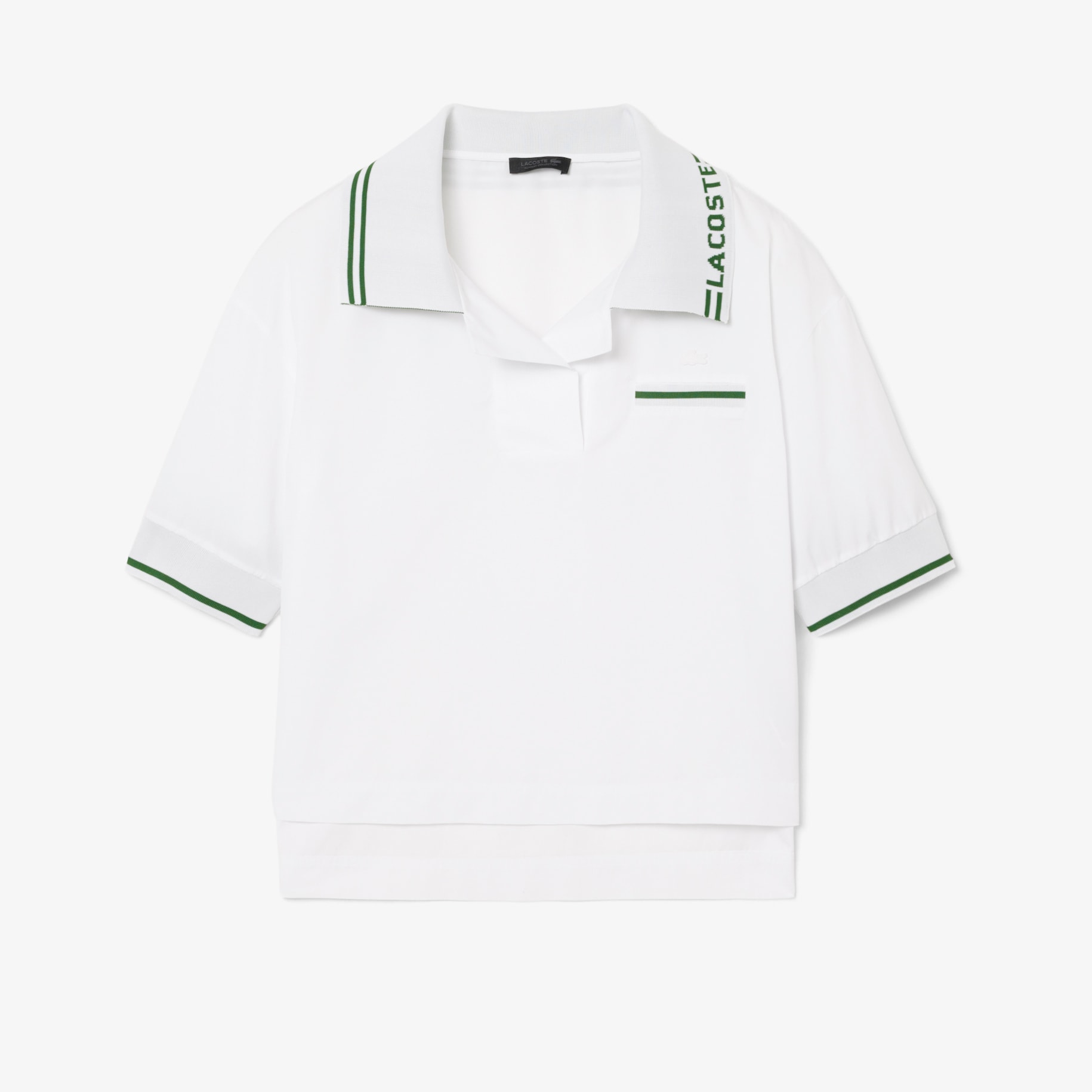 Kemeja Popover Kerah Logo Oversize Runway image number 3