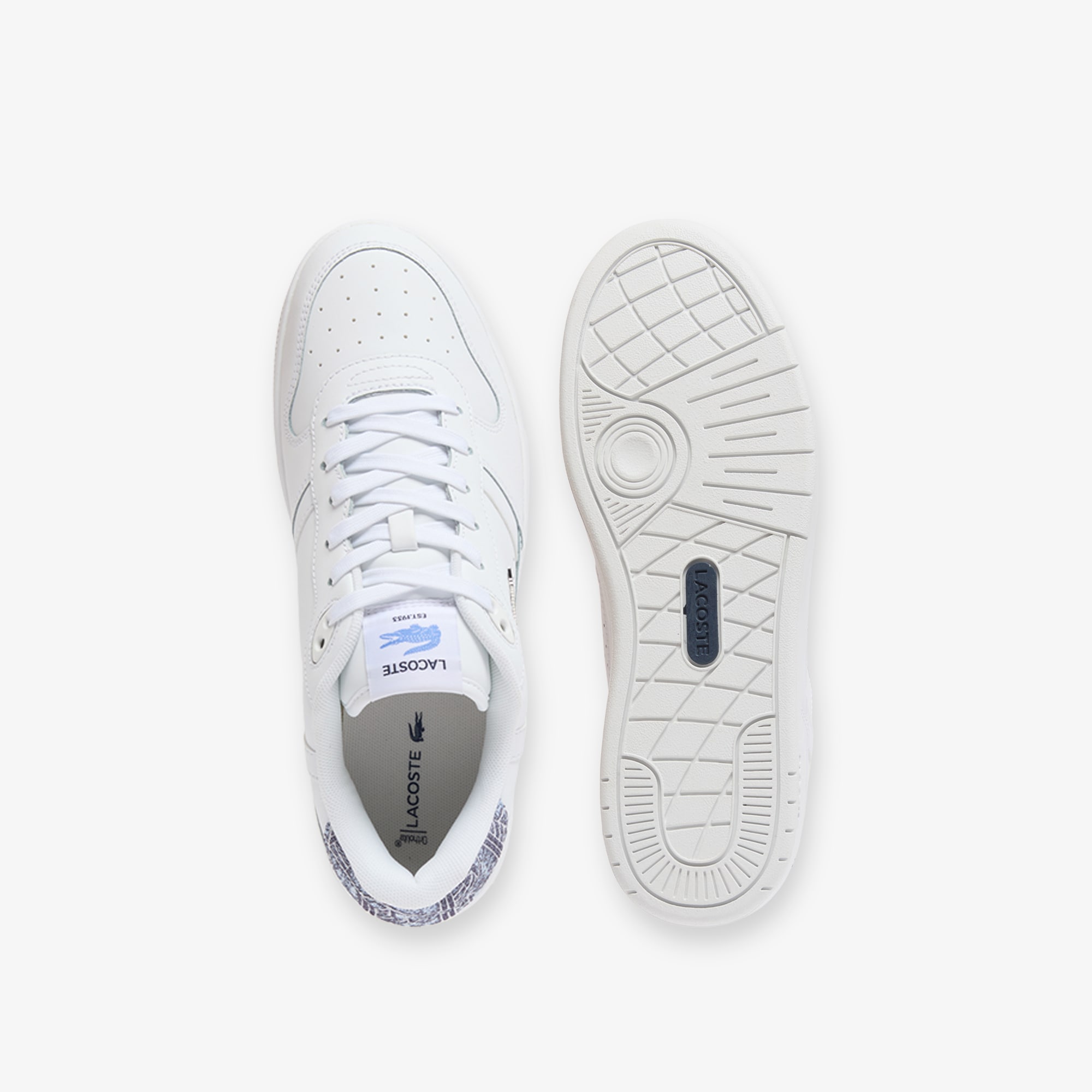 Sepatu Sneakers T-Clip Set Kulit Pria image number 3