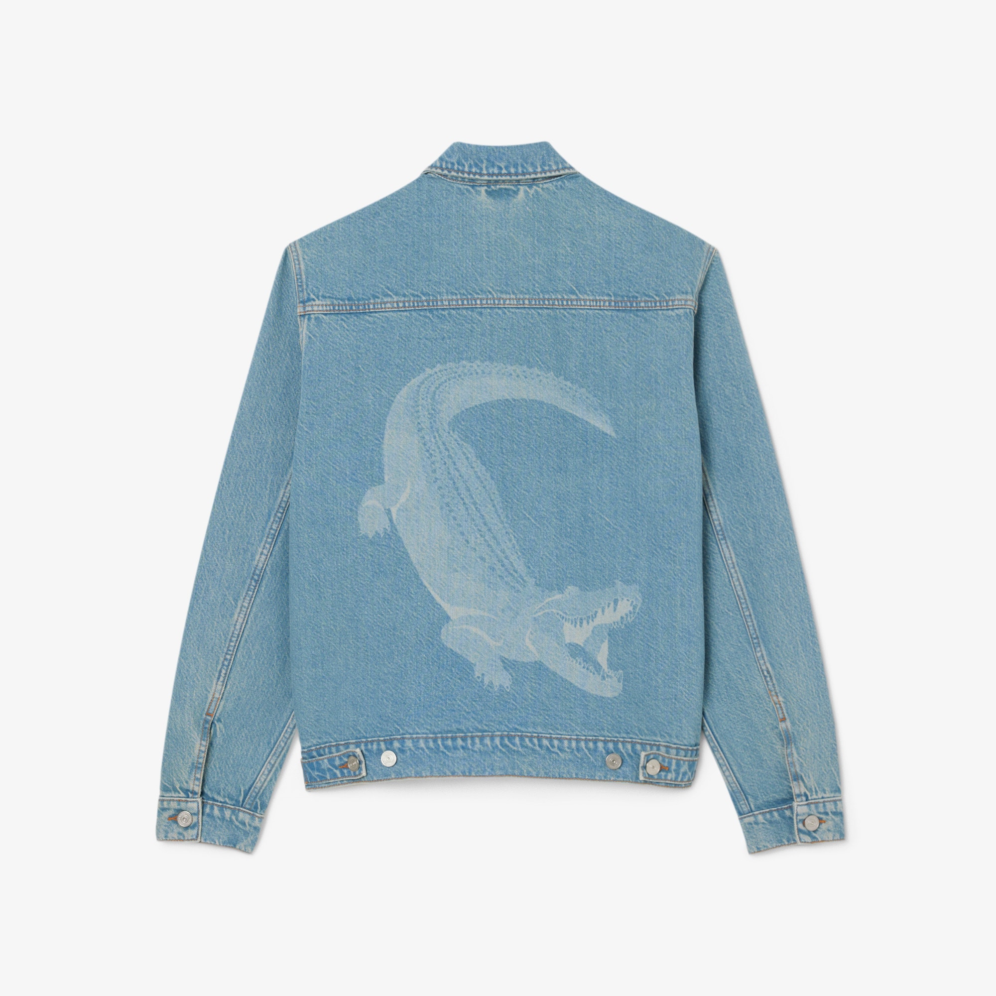 Crocodile Denim Jacket image number 4