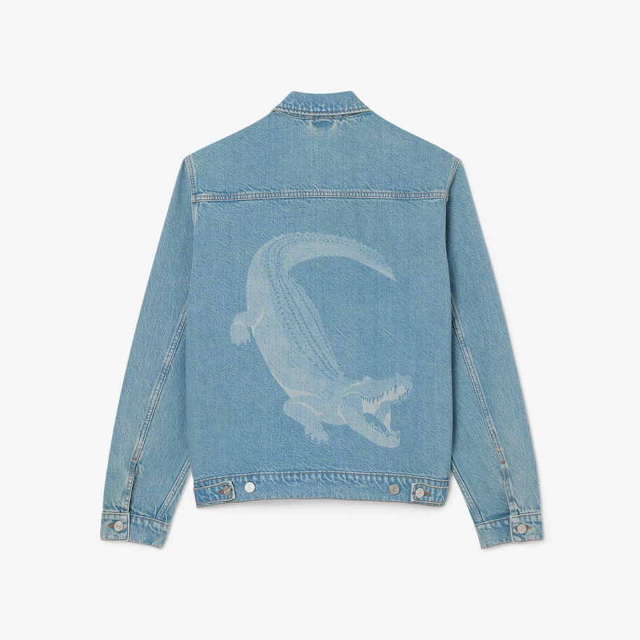 Crocodile Denim Jacket image number 4