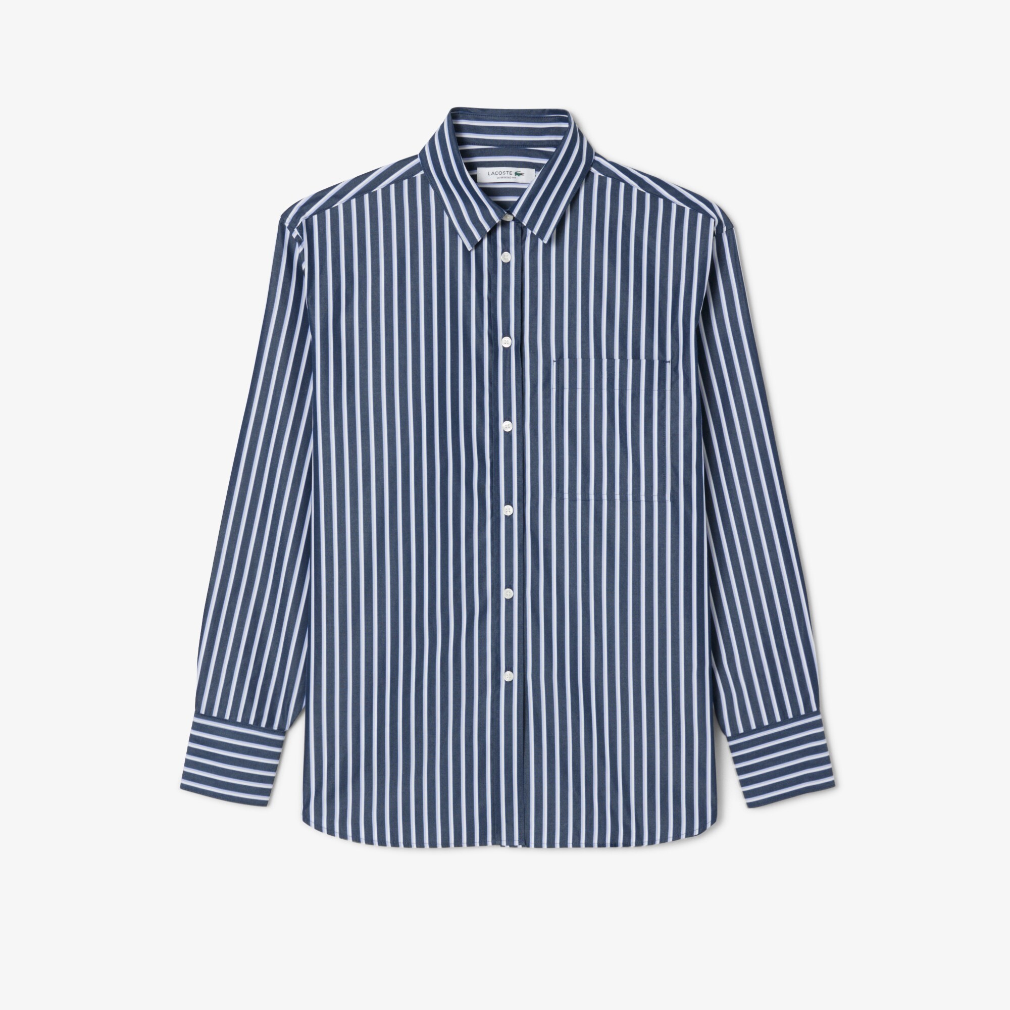 Oversized Cotton Poplin Shirt image number 3