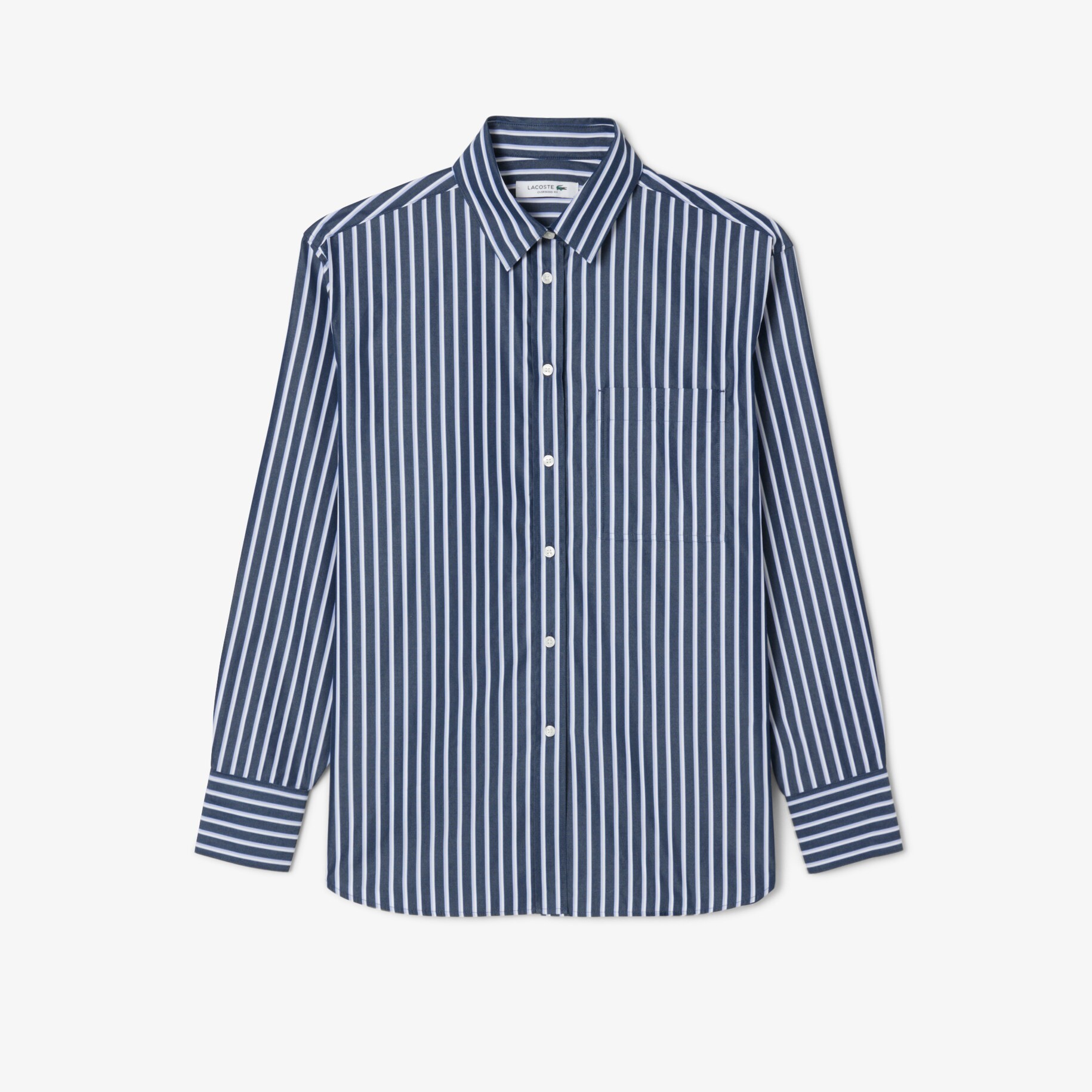Oversized Cotton Poplin Shirt image number 3