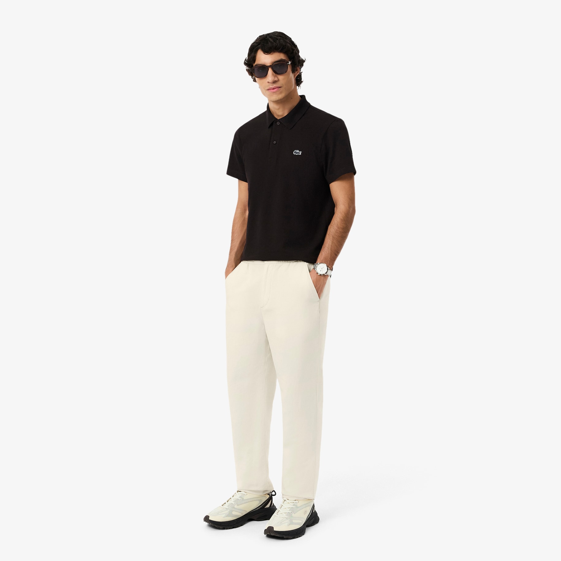 Celana Chino Regular Fit Linen image number 0