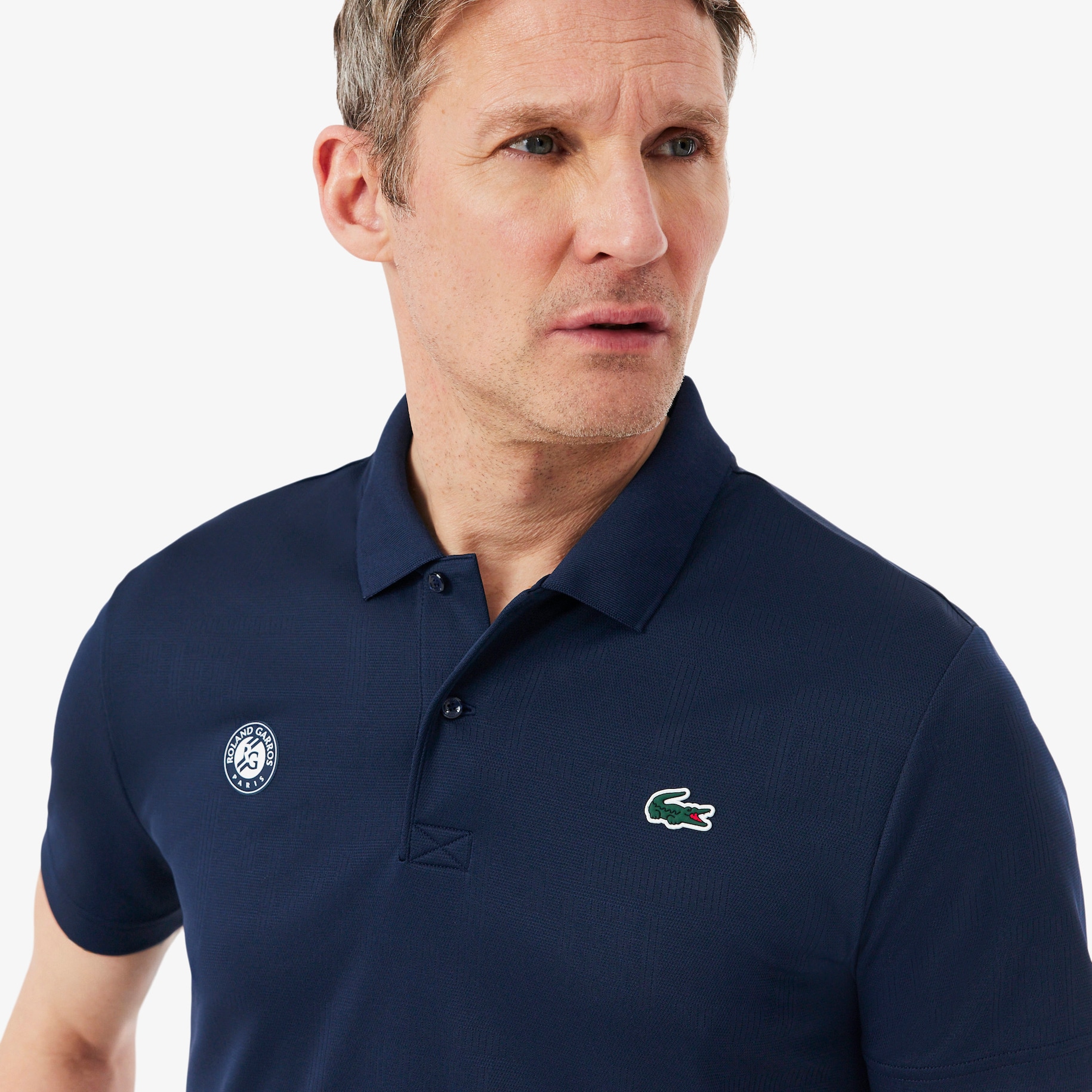 Kaos Polo Tenis Edisi Roland-Garros image number 1