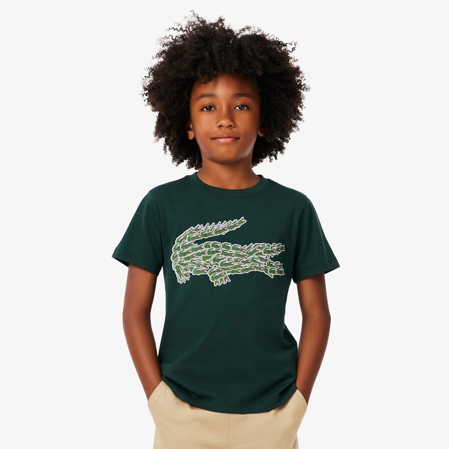 Kaos Katun Crocodile Print image number 0