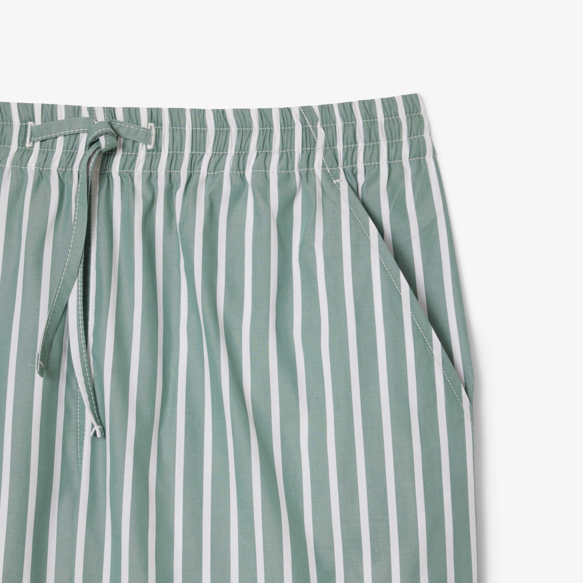 Celana Pendek Bergaris Relaxed Fit image number 4