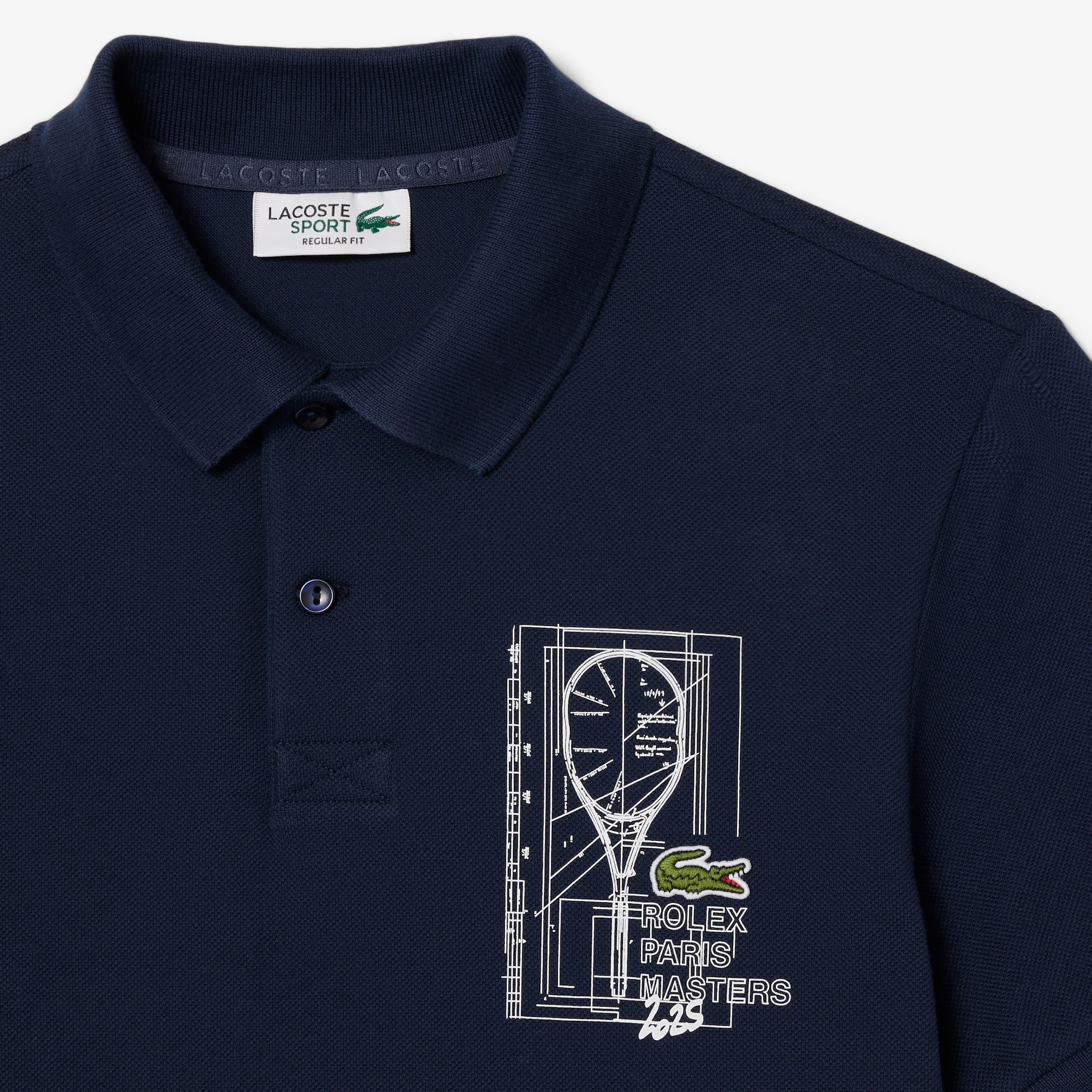 Kaos Polo Edisi Rolex Paris Masters image number 4