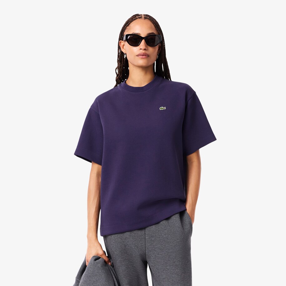 Oversized Double Face Piqu&eacute; T-shirt image number 0