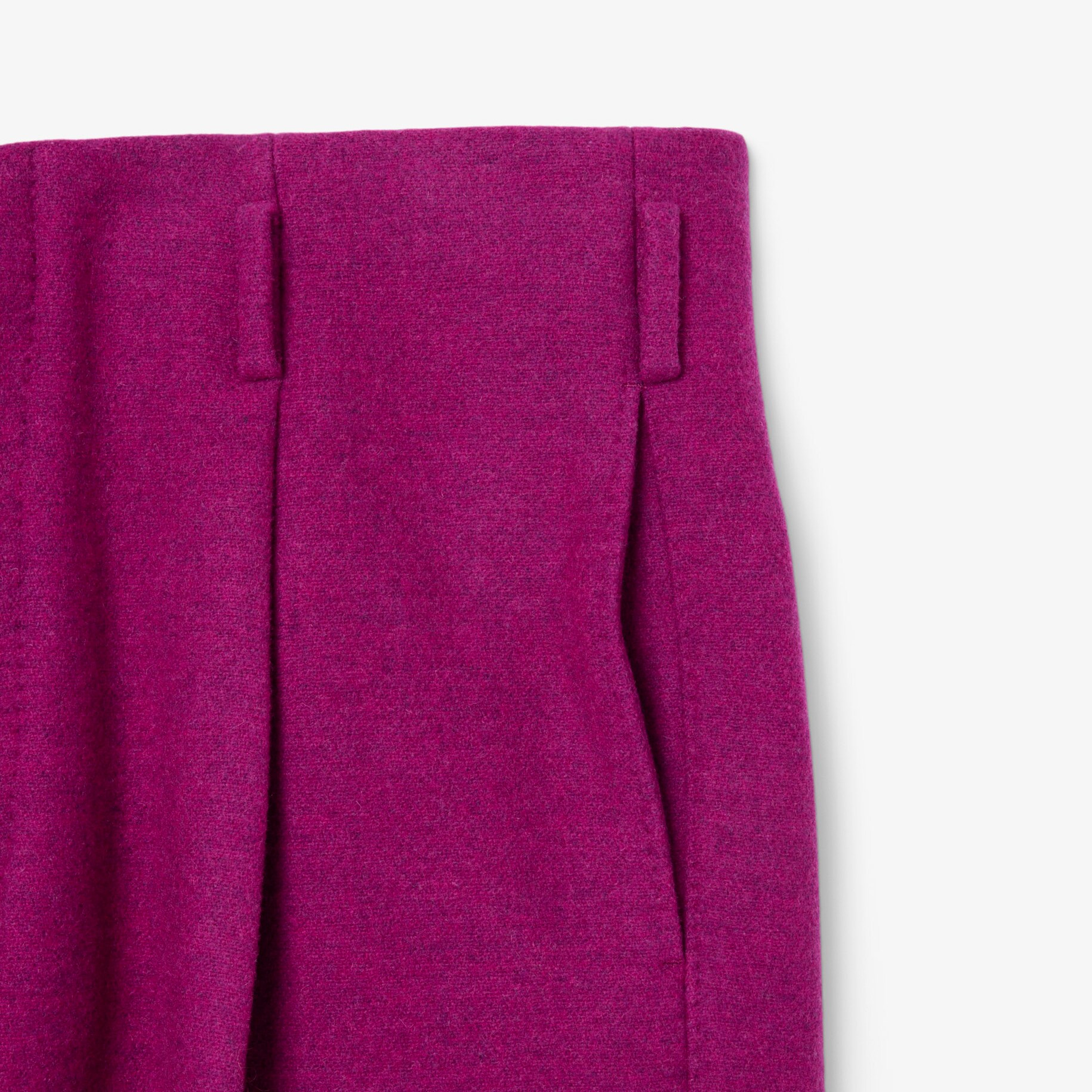 Celana Tailored Wol Slub Wide Fit Runway image number 5