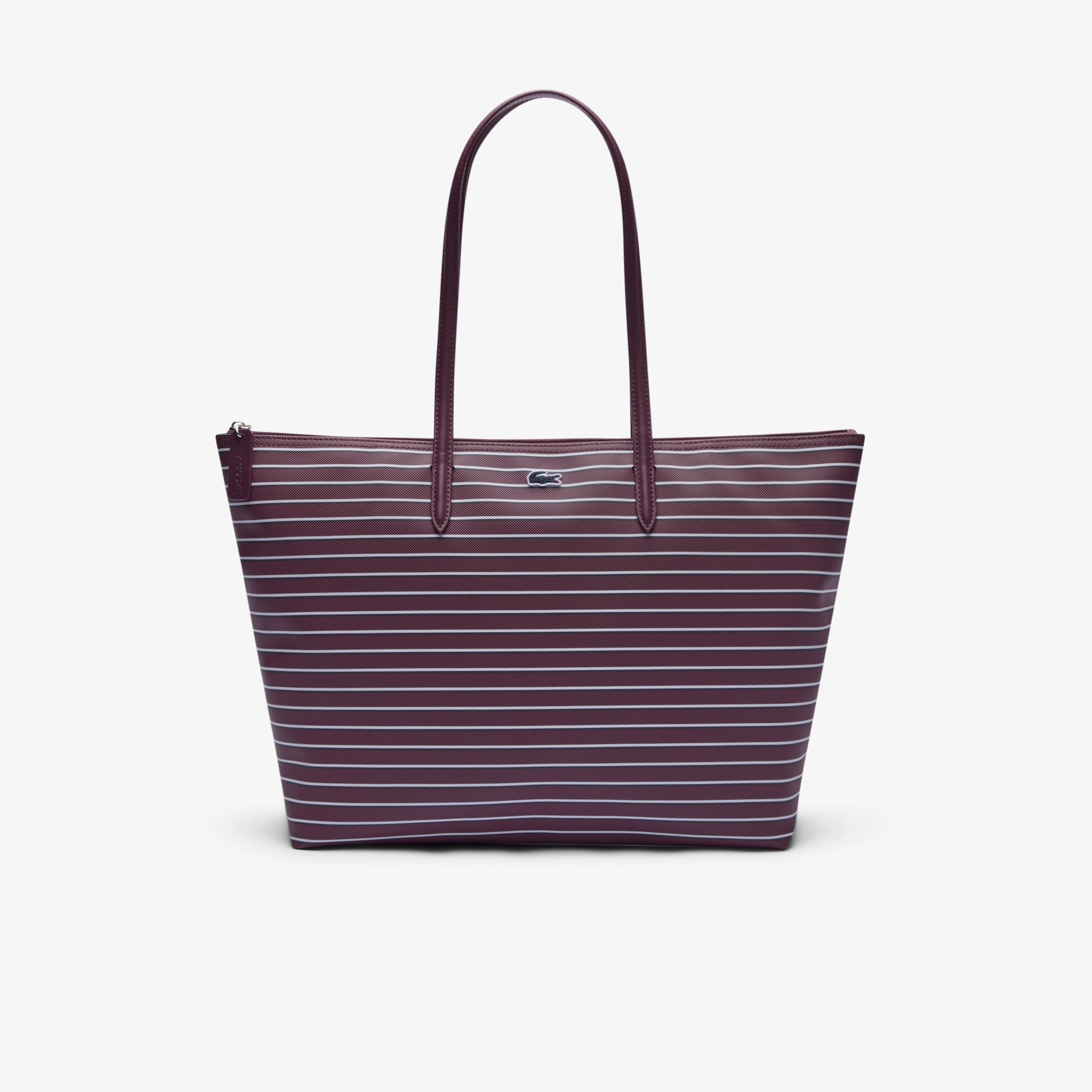 Large Striped L.12.12 Concept Tote image number 0