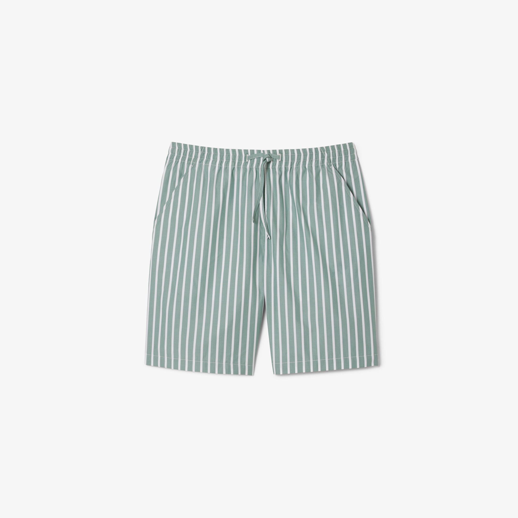 Celana Pendek Bergaris Relaxed Fit image number 3