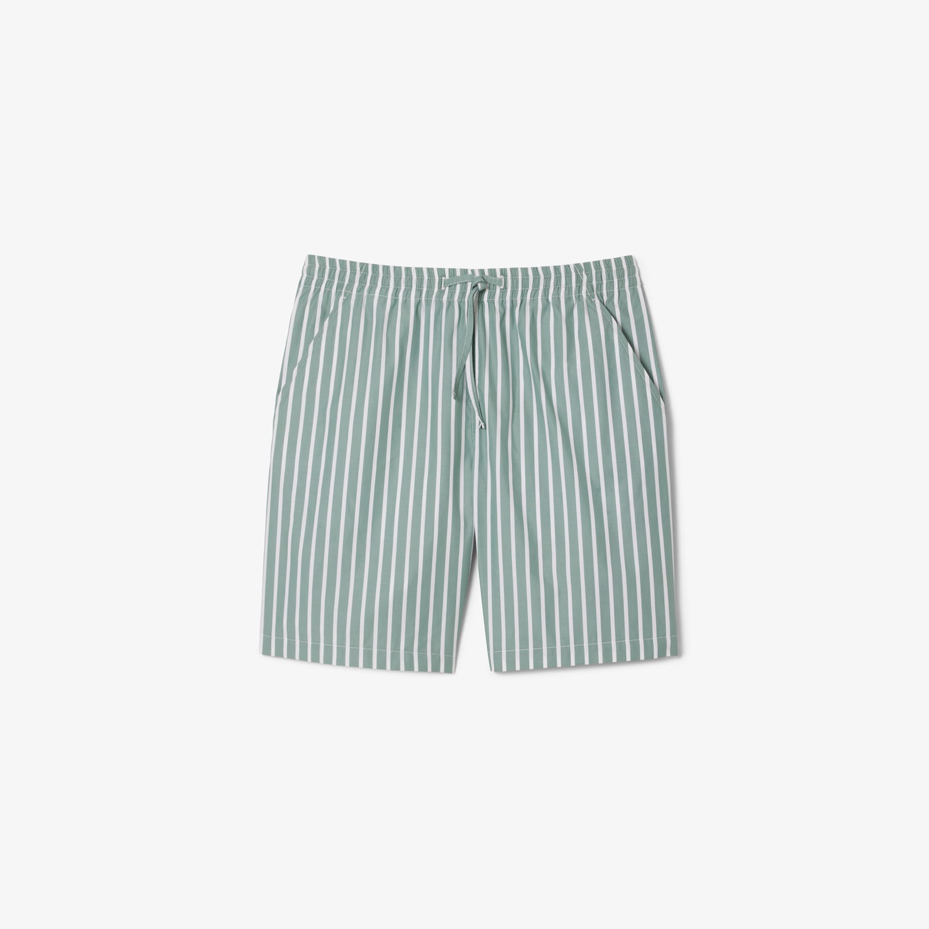 Celana Pendek Bergaris Relaxed Fit image number 3