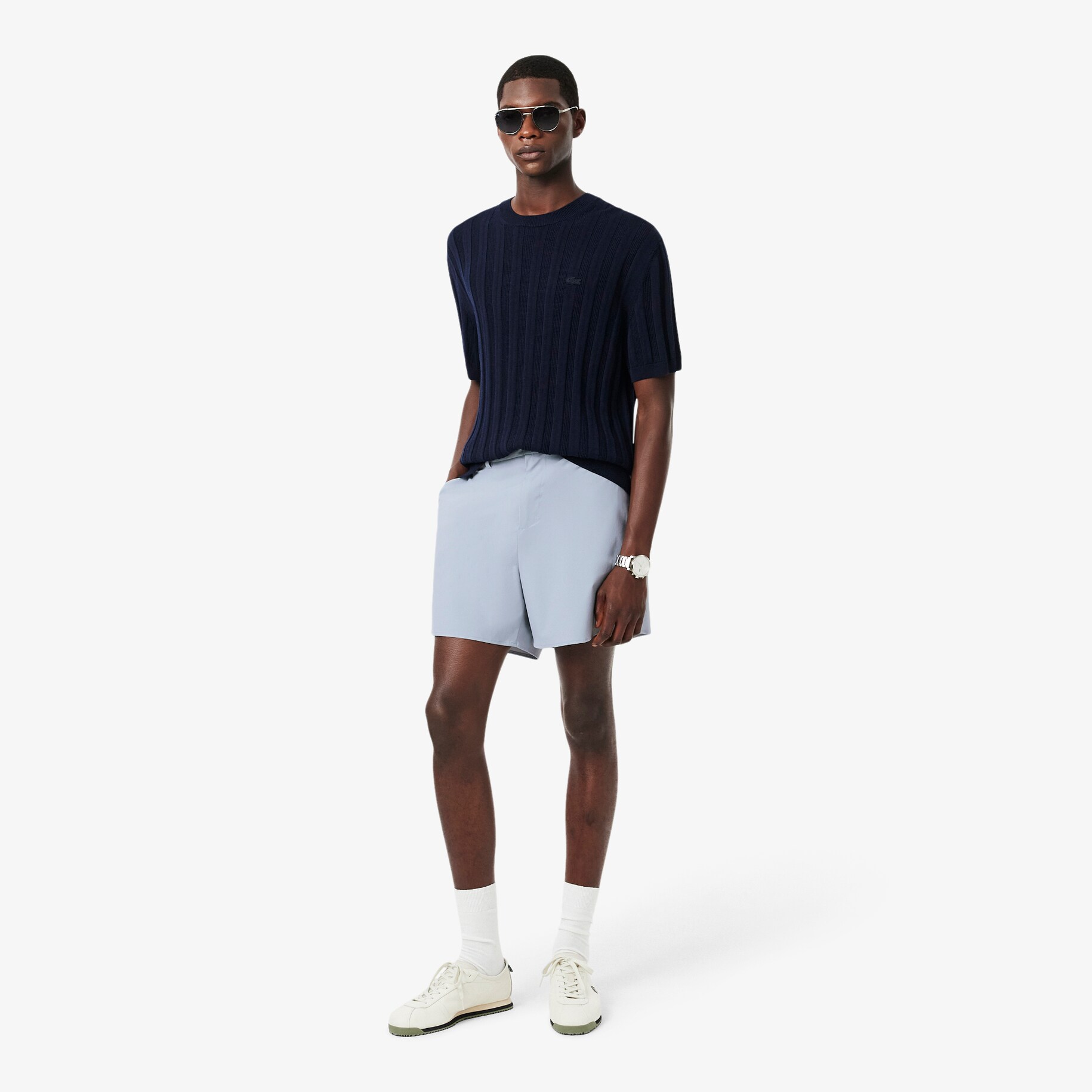 Celana Pendek Bermuda Stretch Straight Fit image number 0
