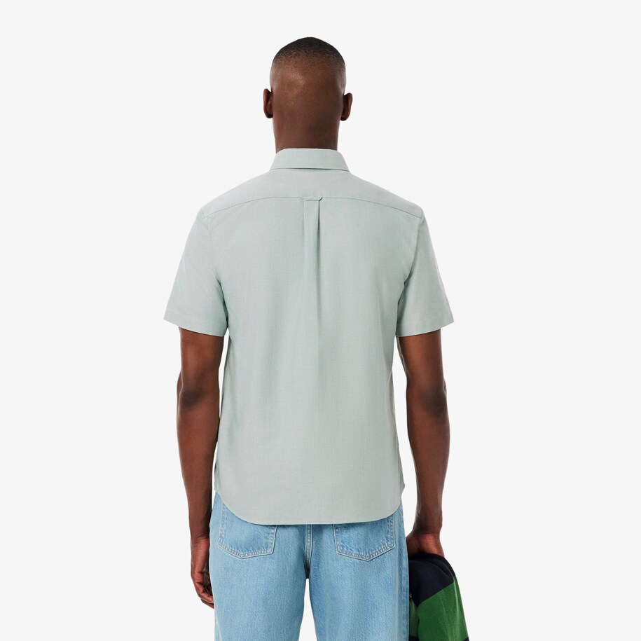 Regular Fit Short Sleeved Oxford Shirt image number 2