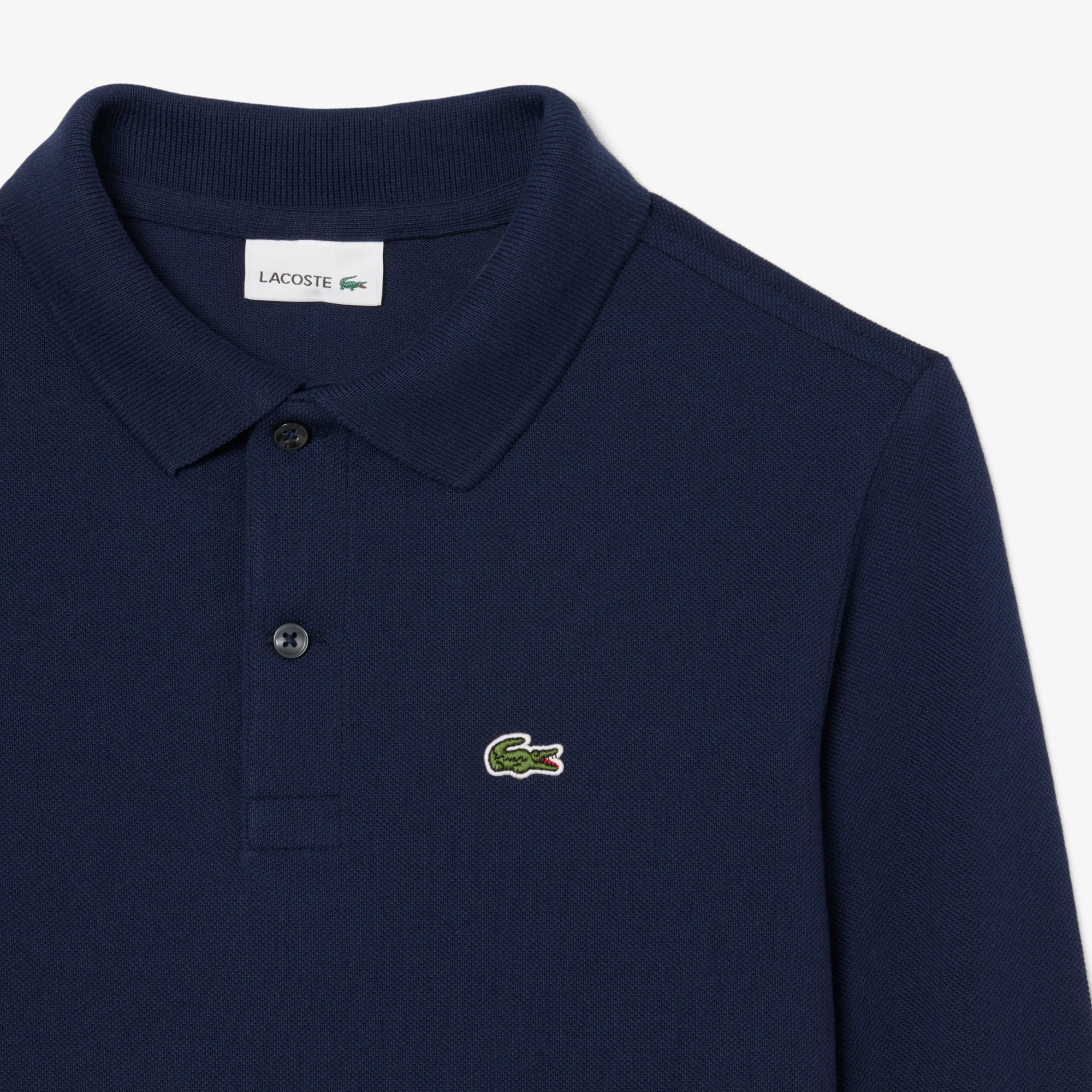 Kaos Polo Piqu&eacute; Lengan Panjang image number 2