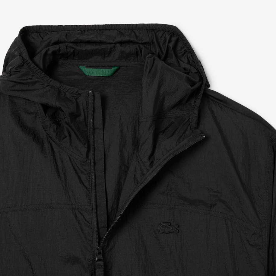 Lightweight Water-Repellent Hooded Jacket image number 4