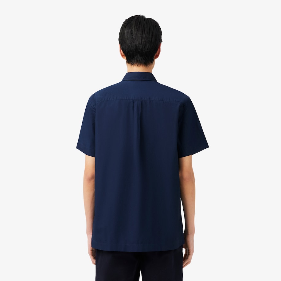 Kemeja Pria Regular Fit Poplin Lengan Pendek image number 2