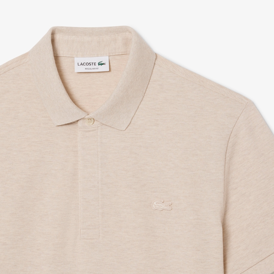 Men's Lacoste Paris Polo Shirt Regular Fit Stretch Cotton Piqu&eacute; image number 4