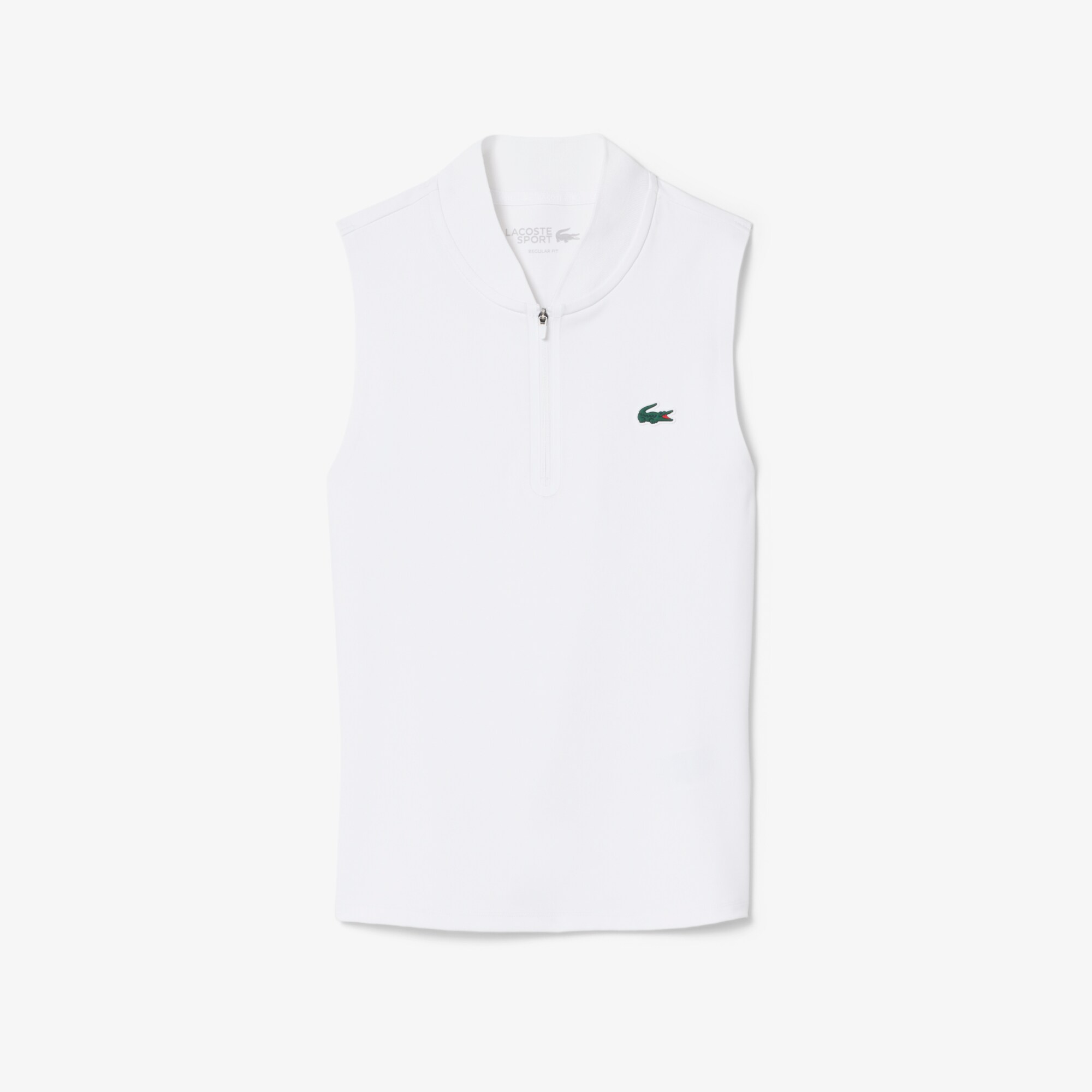 Kaos Polo Tenis Ultra Dry Stretch Tanpa Lengan image number 3