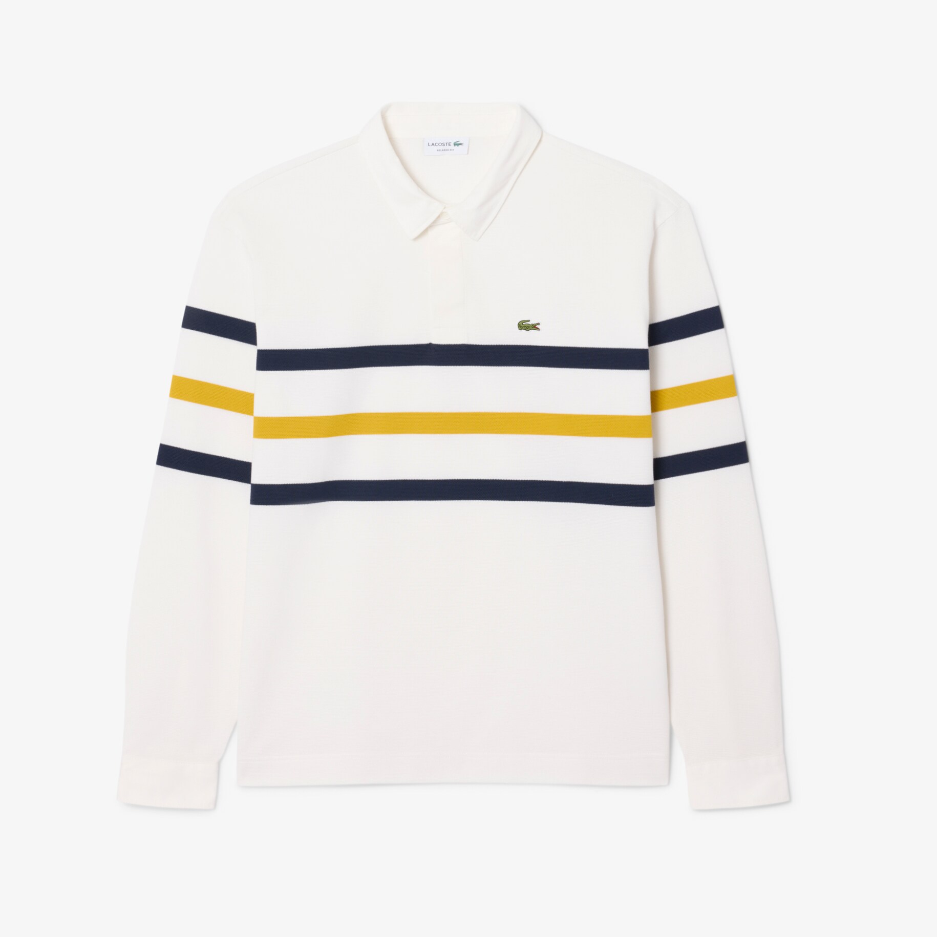 Kaos Polo Striped Piqu&eacute; Rugby Relaxed Fit image number 0