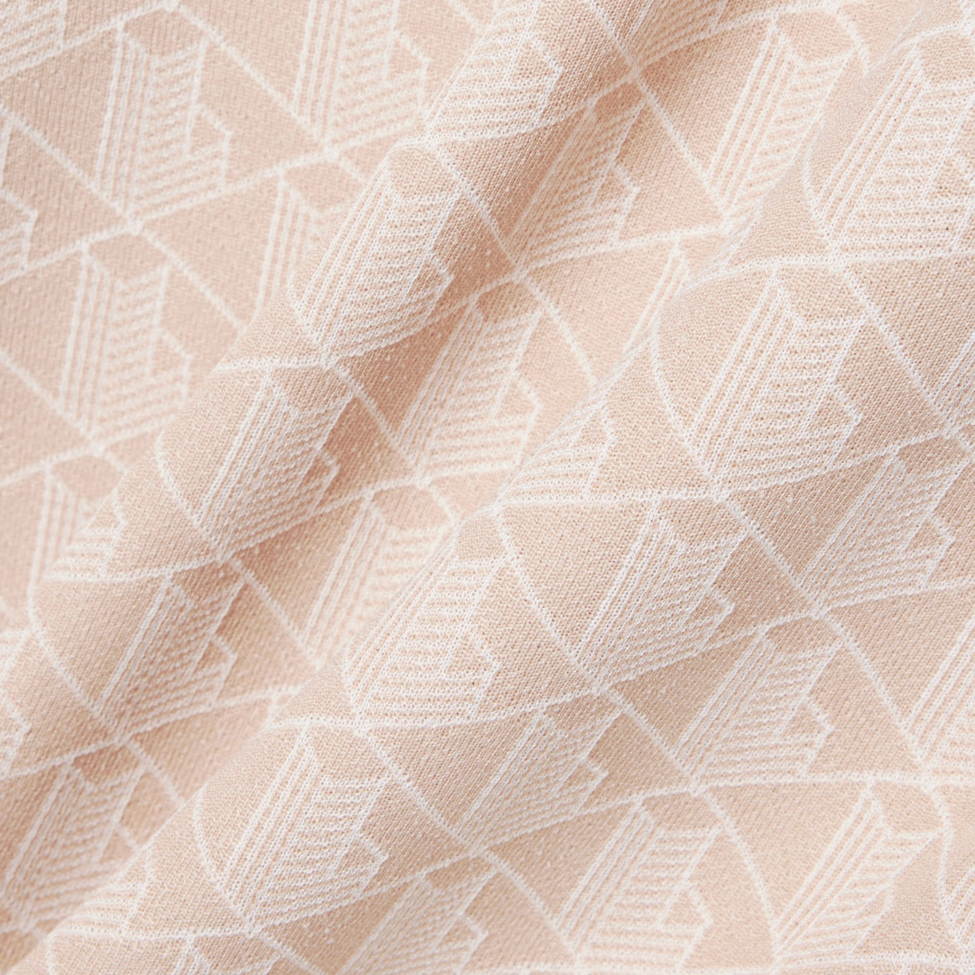 Slim Fit Monogram Jacquard Polo Dress image number 6