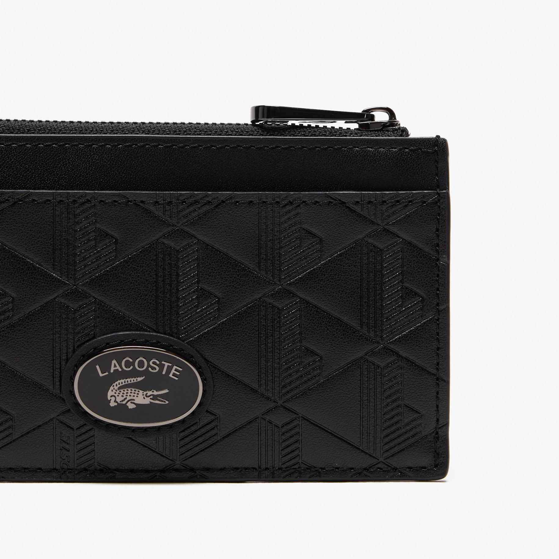 Nomogramme Zipped Leather Card Holder image number 2