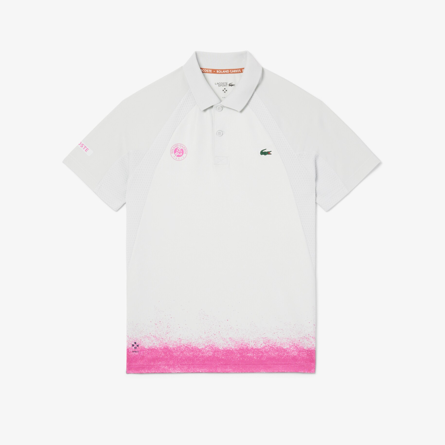 Kaos Polo Olahraga Edisi Roland-Garros Slim Fit image number 3