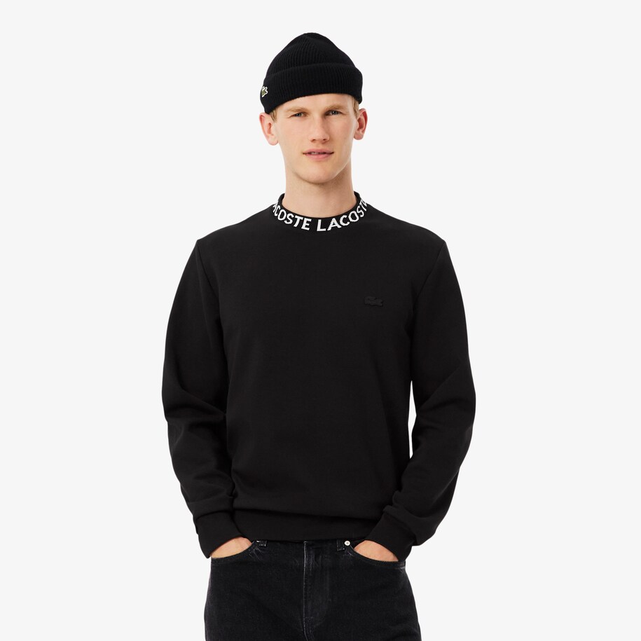 Jacquard Branded Jersey Sweatshirt image number 0