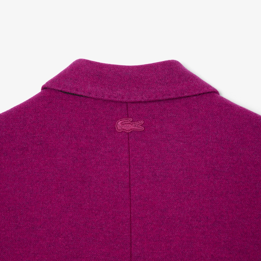 Blazer Wol Marbled Double Breasted Runway image number 10