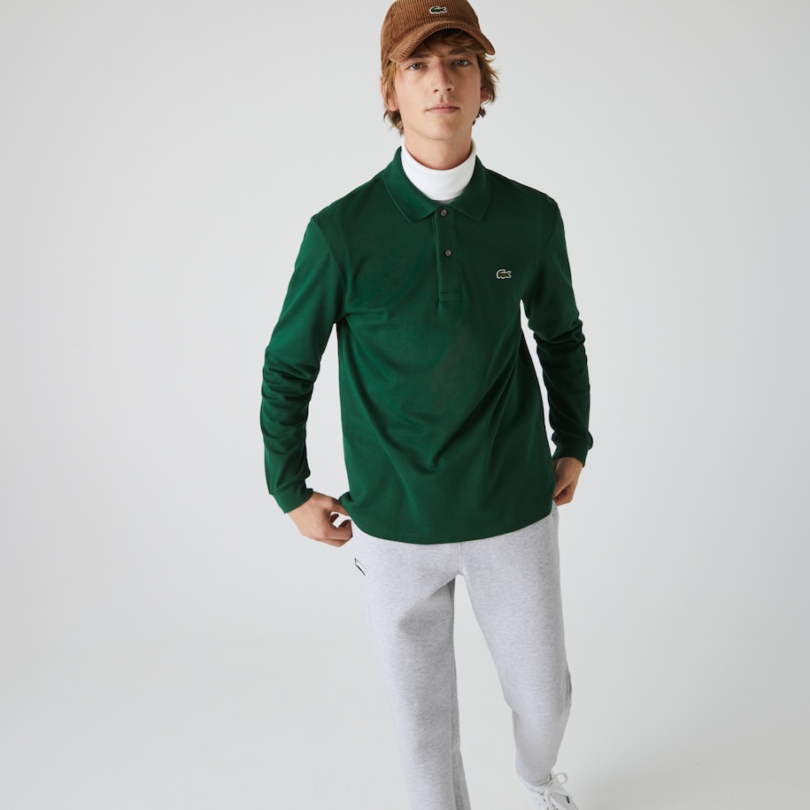 Classic Fit Long Sleeved L.12.12 Polo Shirt image number 3