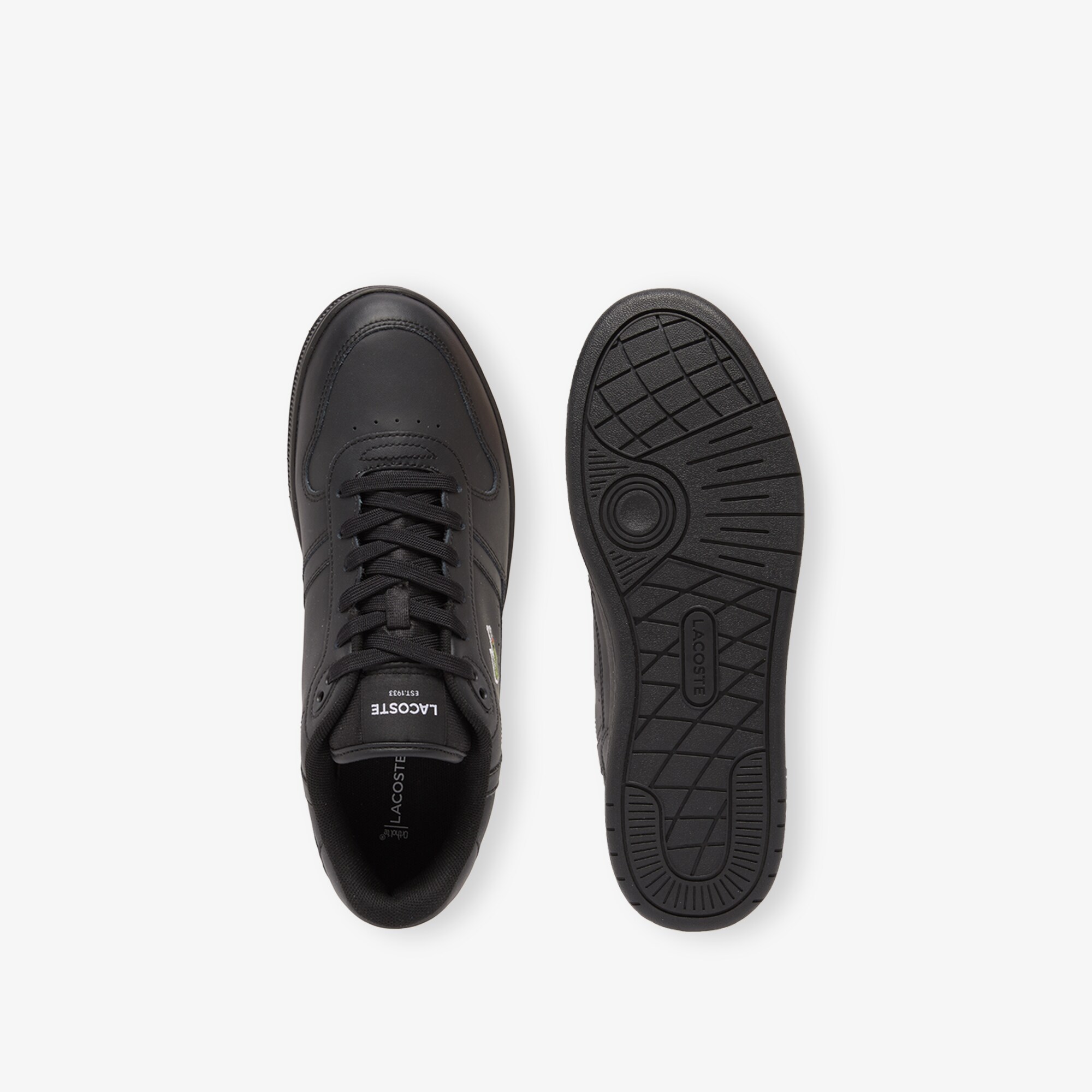 Men's T-Clip Set Leather Sneakers image number 3