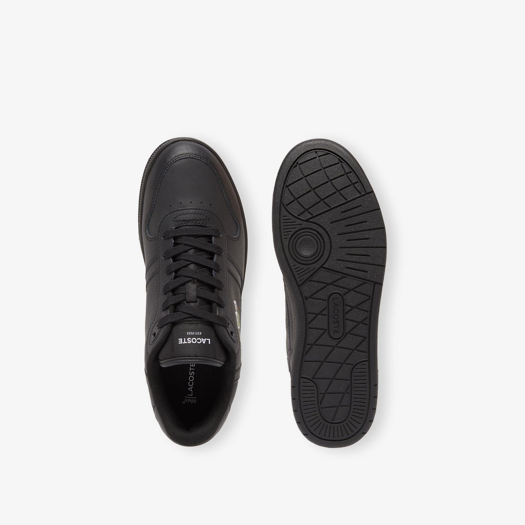 Men's T-Clip Set Leather Sneakers image number 3
