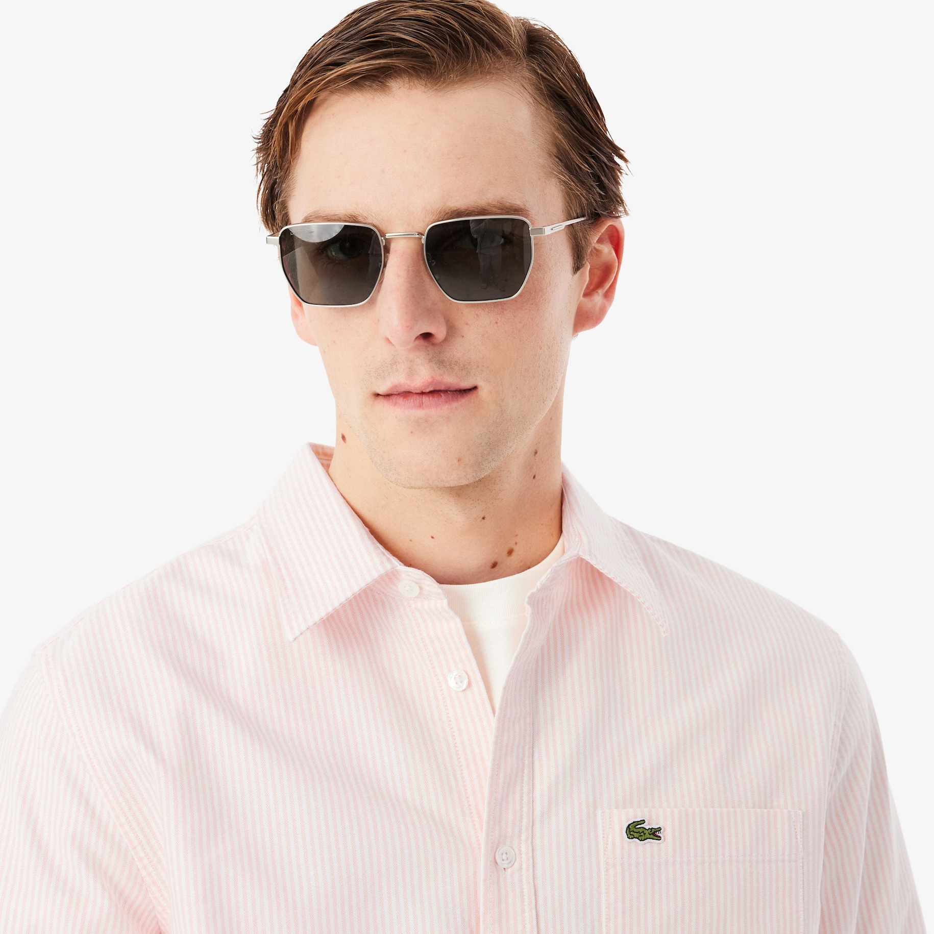 Regular Fit Striped Oxford Shirt image number 1
