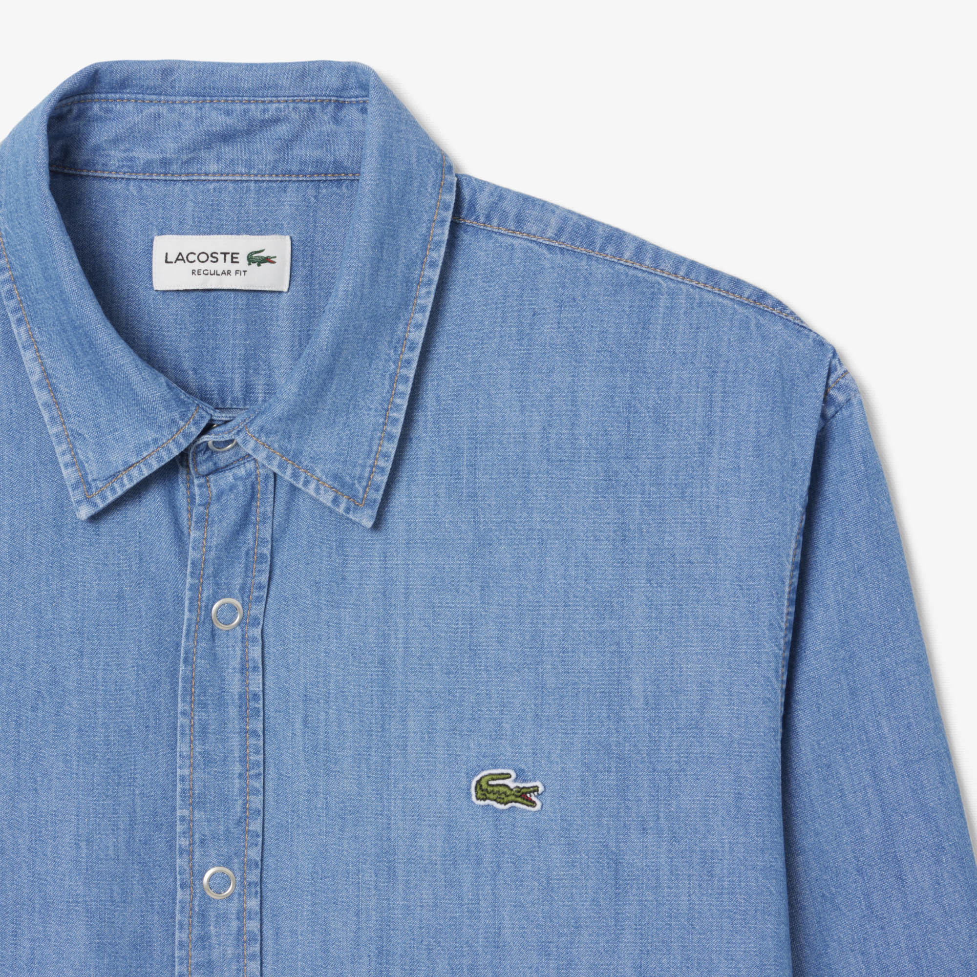 Regular Fit Lightweight Denim Shirt image number 4