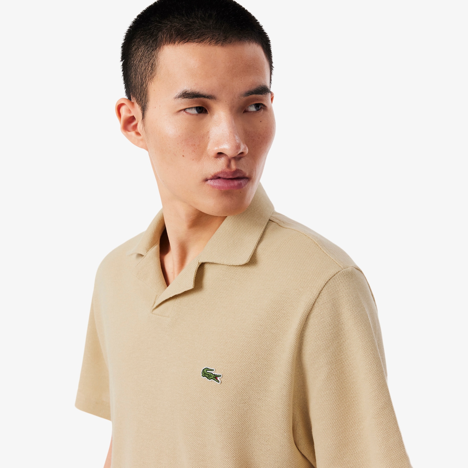Kaos Polo Katun-Linen Classic Fit image number 1
