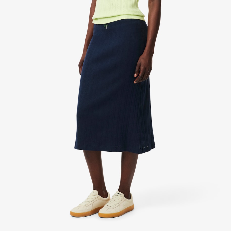 Cotton Midi Skirt image number 1