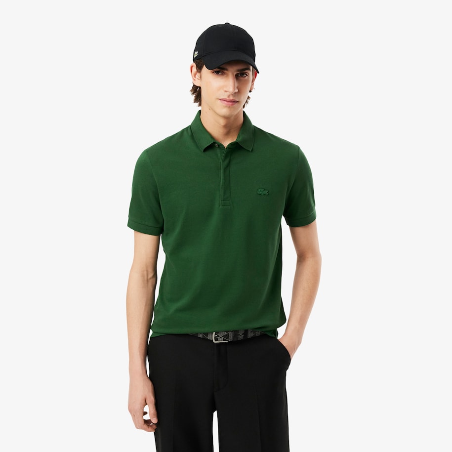 Regular Fit Paris Stretch Piqu&eacute; Polo Shirt image number 0