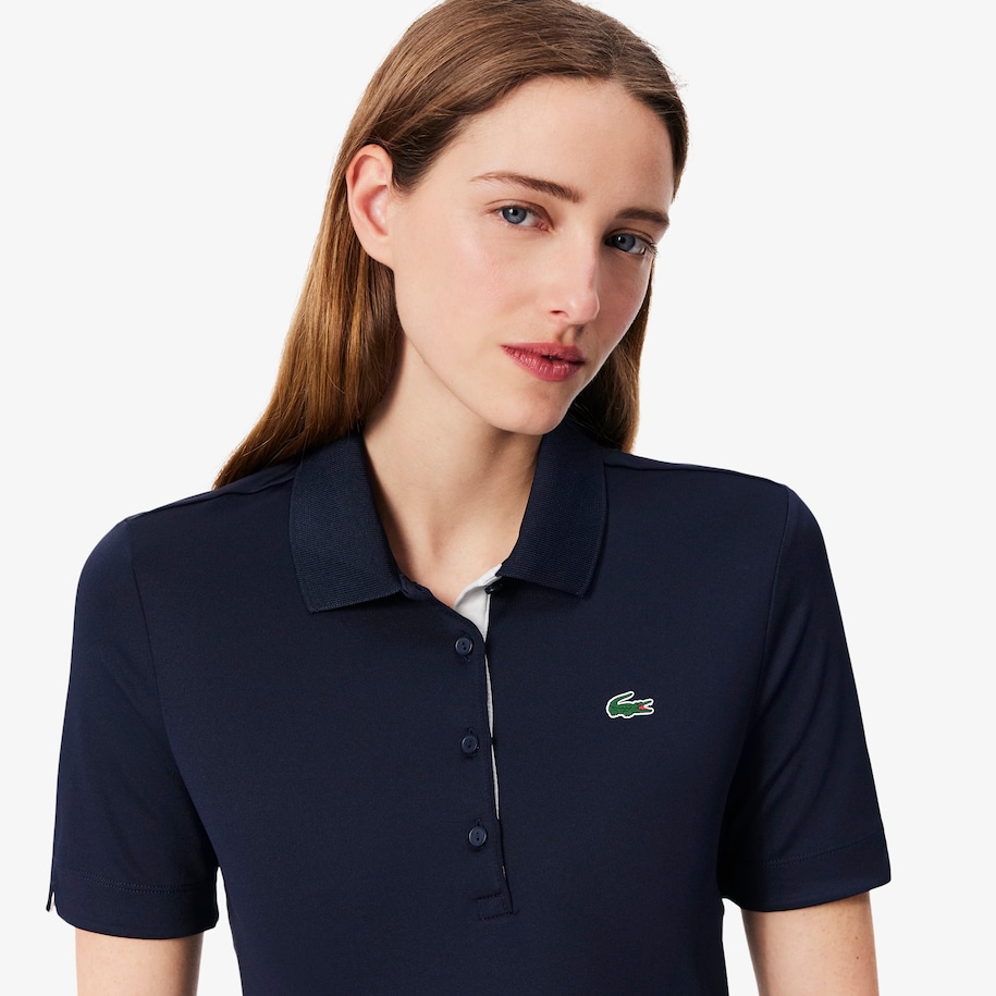 Slim Fit UV Protect Stretch Golf Polo Shirt image number 1