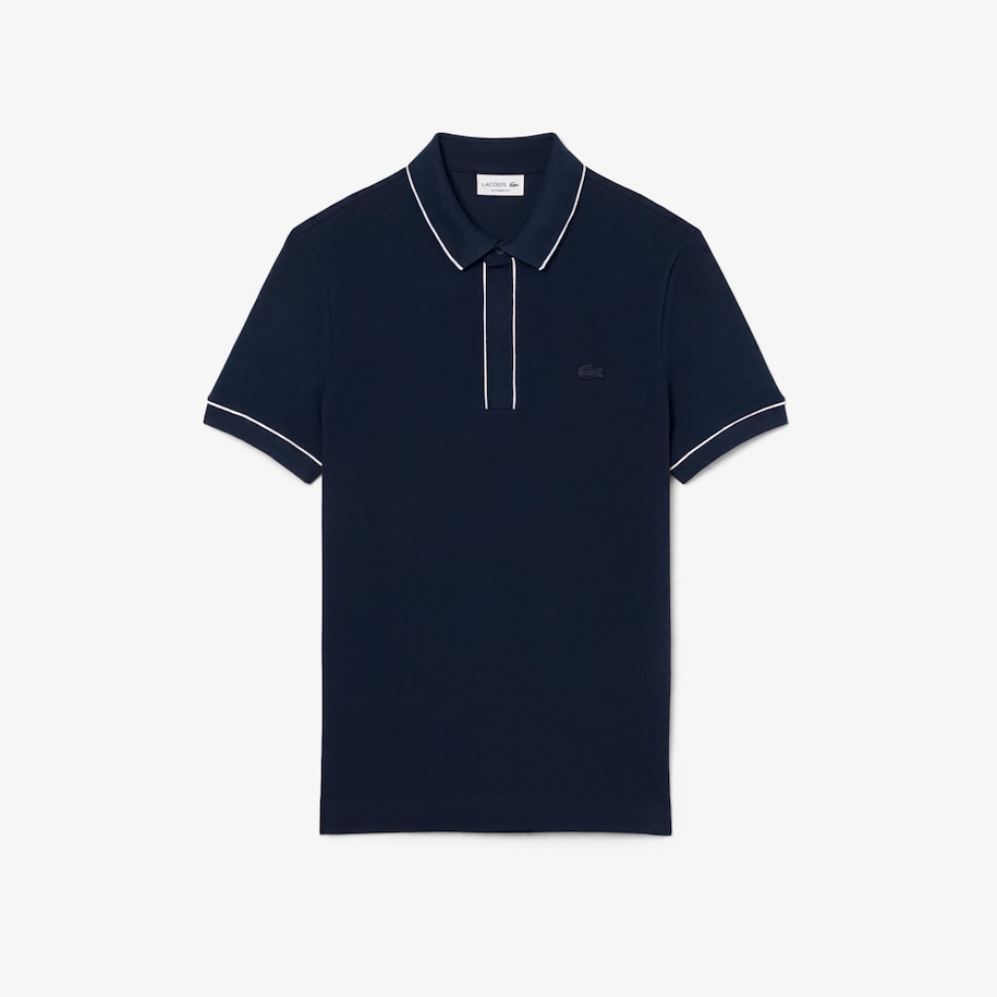 Regular Fit Paris Stretch Piqu&eacute; Polo Shirt image number 3