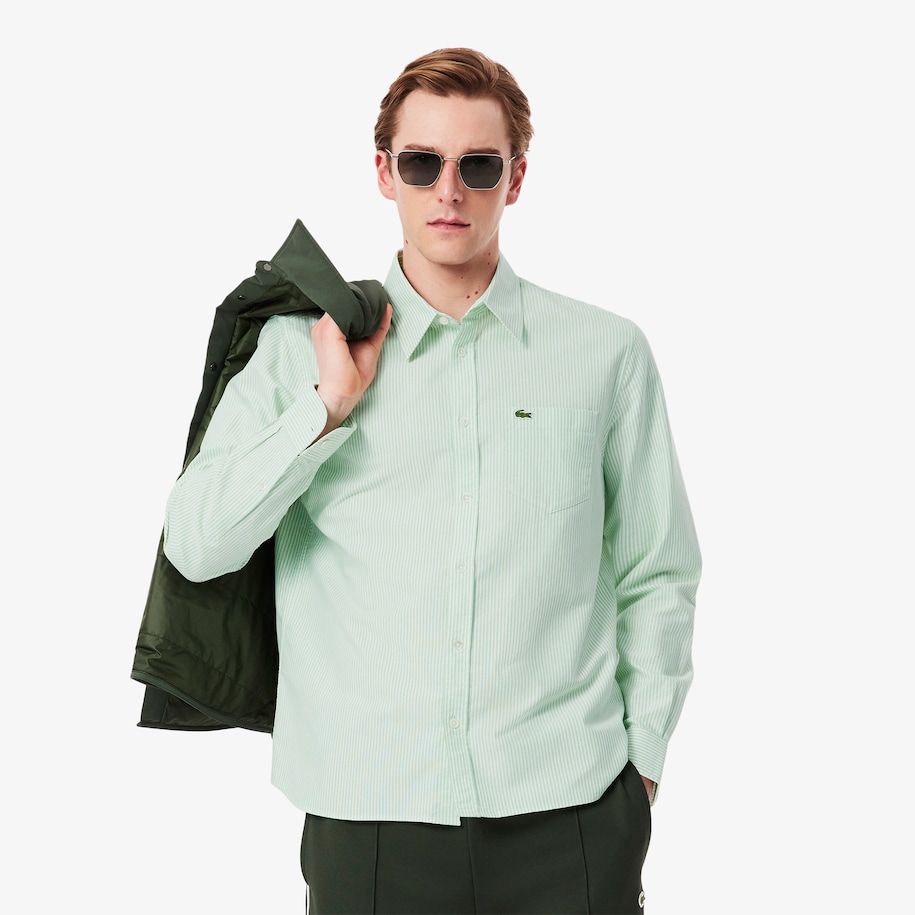 Regular Fit Striped Oxford Shirt image number 0