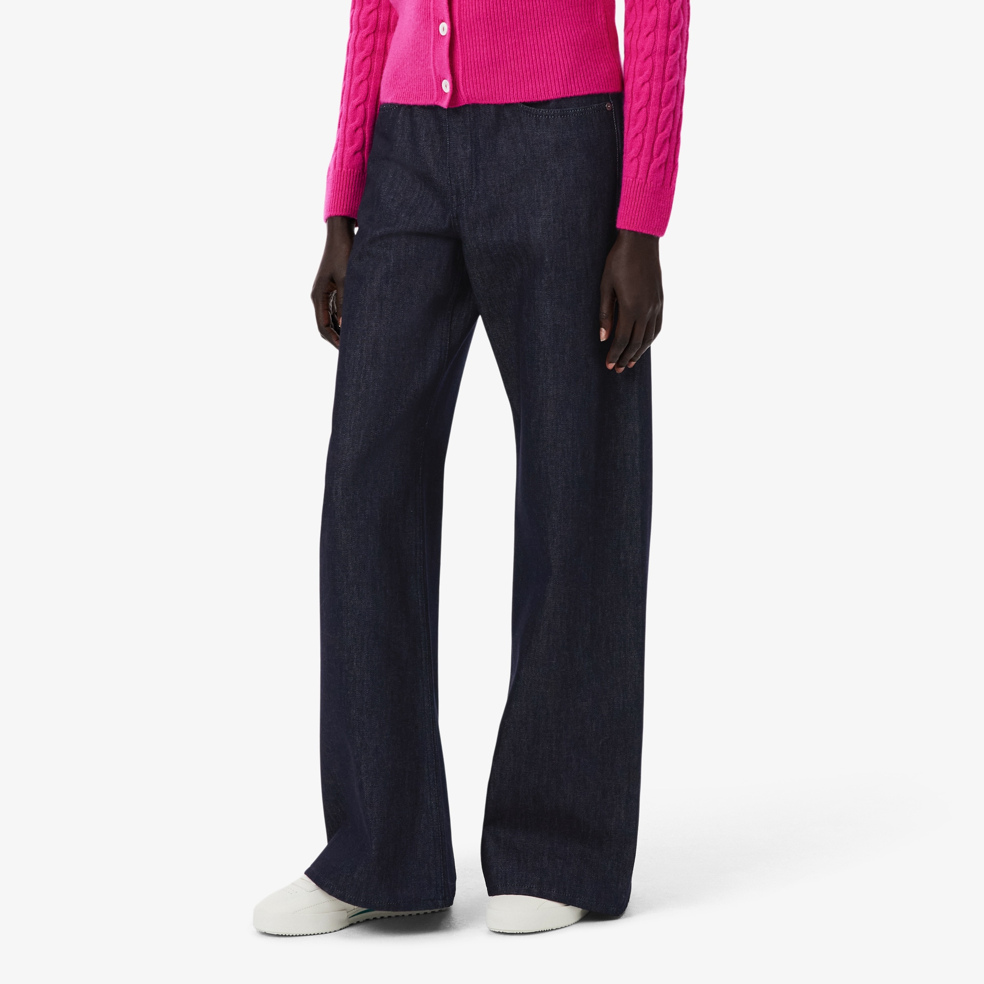 Denim Jeans Straight Leg Runway image number 1