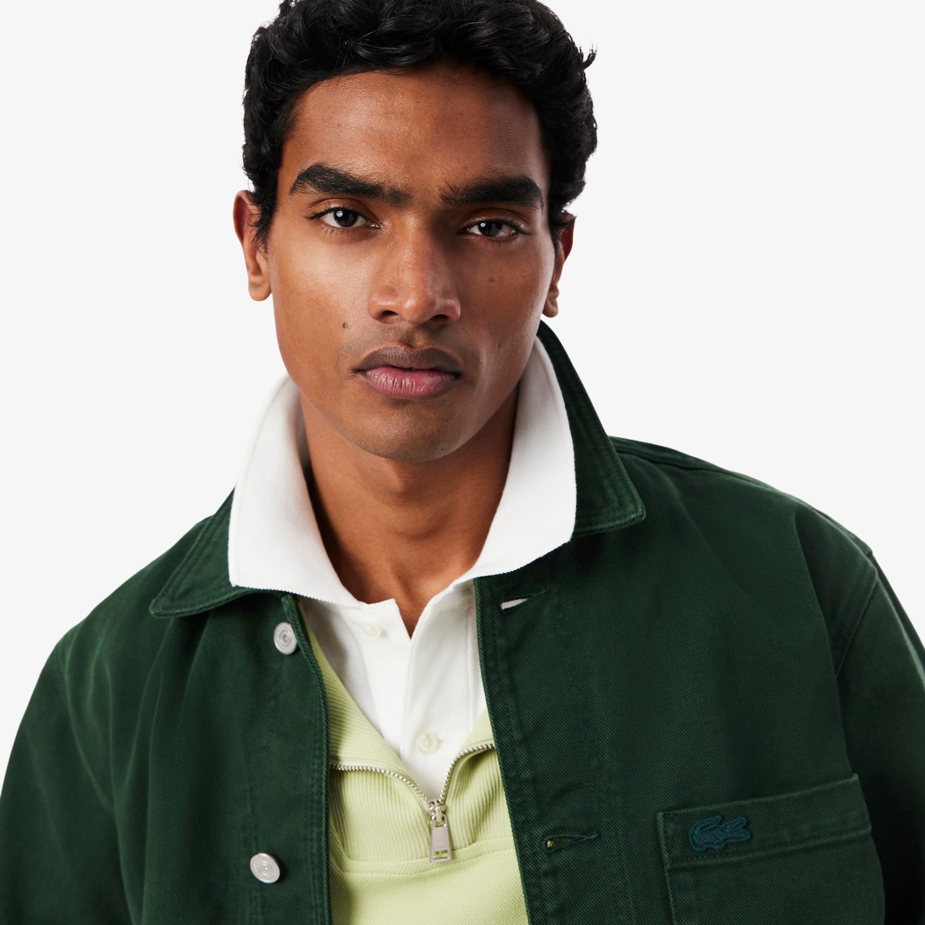 Kemeja Overshirt Denim Oversized image number 1