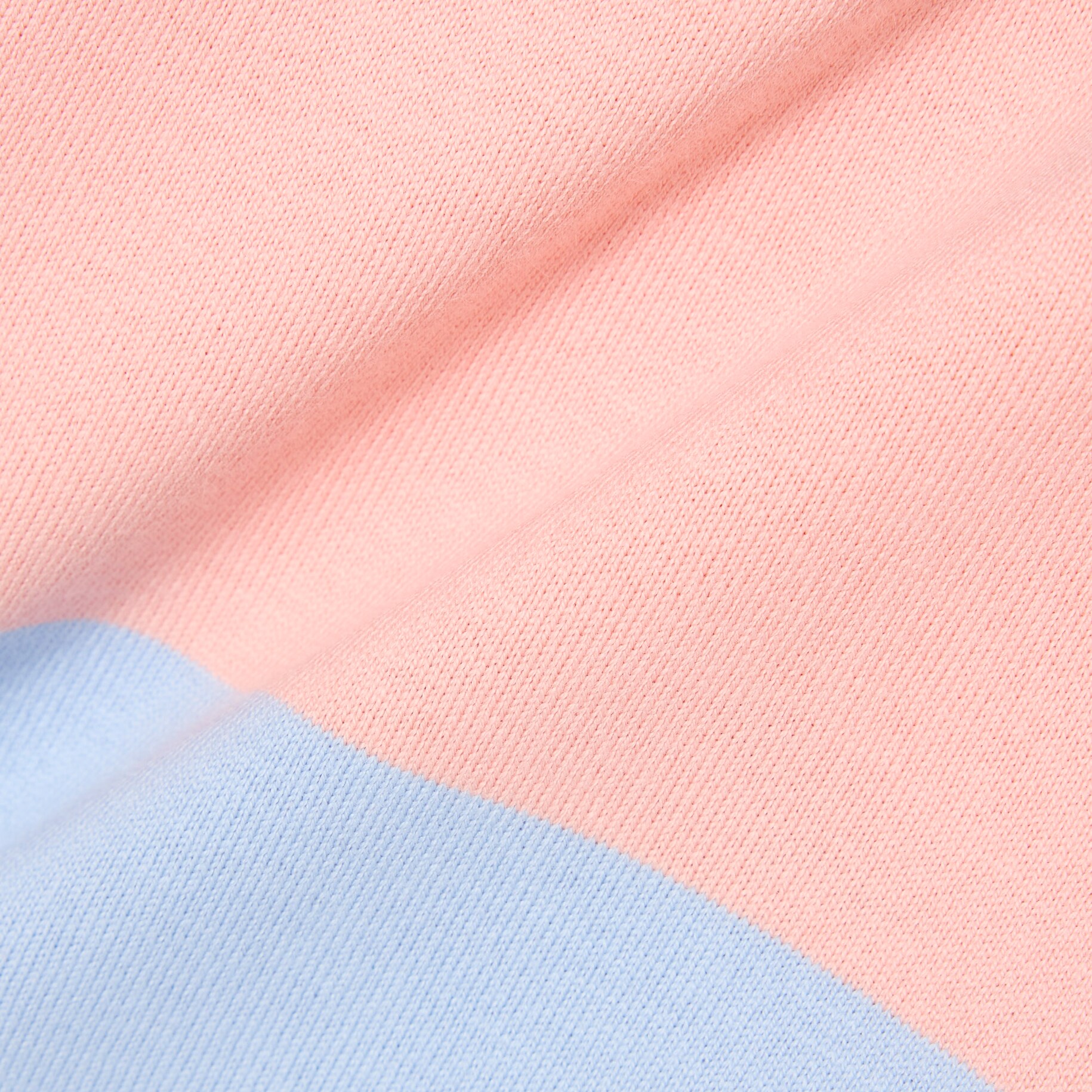 Kaos Polo Oversized Striped Katun Rugby image number 7