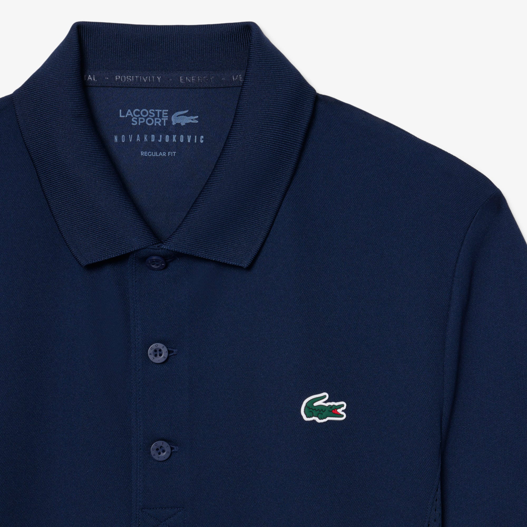 Kaos Polo Pria Lacoste Tenis x Novak Djokovic image number 5
