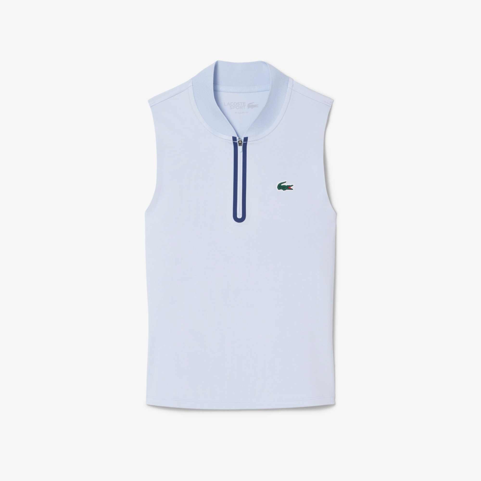 Kaos Polo Tenis Ultra Dry Stretch Tanpa Lengan image number 3