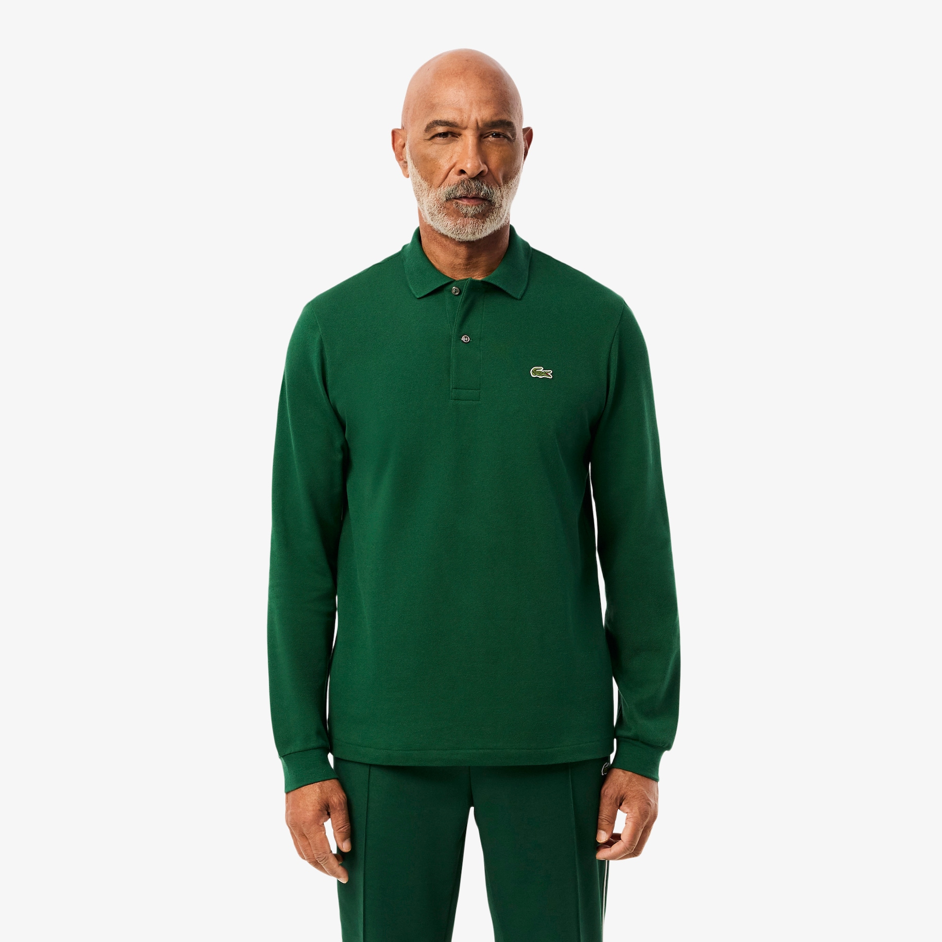 Classic Fit Long Sleeved L.12.12 Polo Shirt image number 0